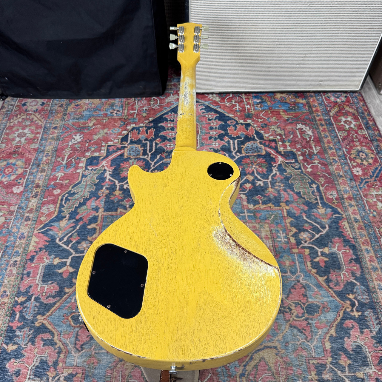 Video* Gibson Les Paul Junior Special Worn TV Yellow P90's - 2003