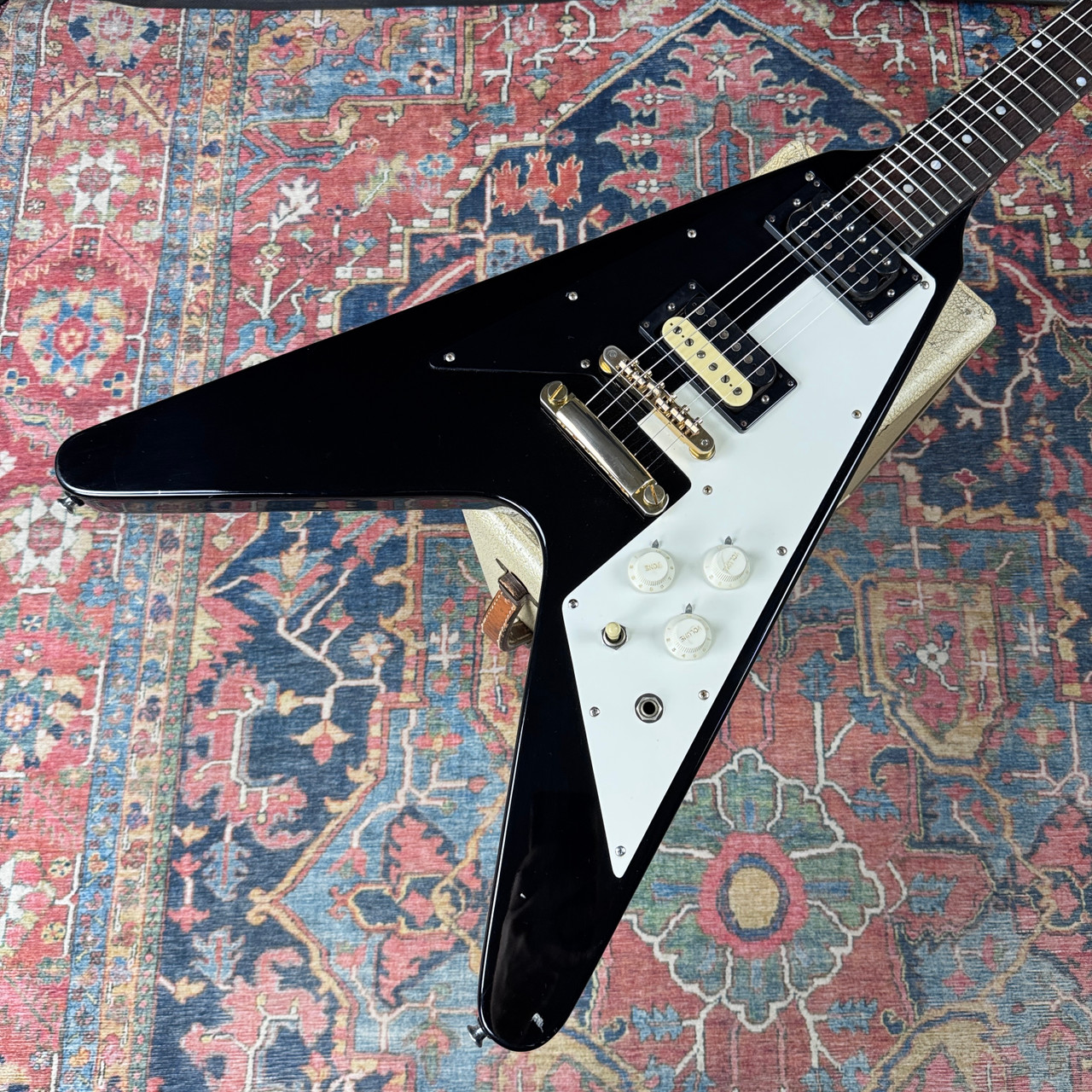 Fernandes Burny Flying V Model RFV75 Michael Schenker MOD - 1980's