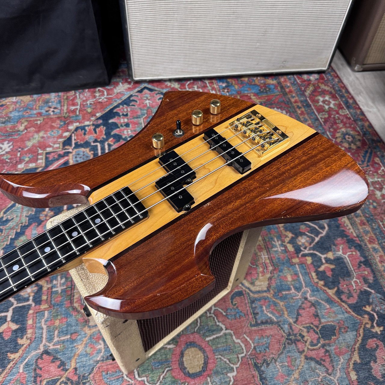BC Rich Mockingbird Bass Model MB1007N NJ Series Super 2100 Neck
