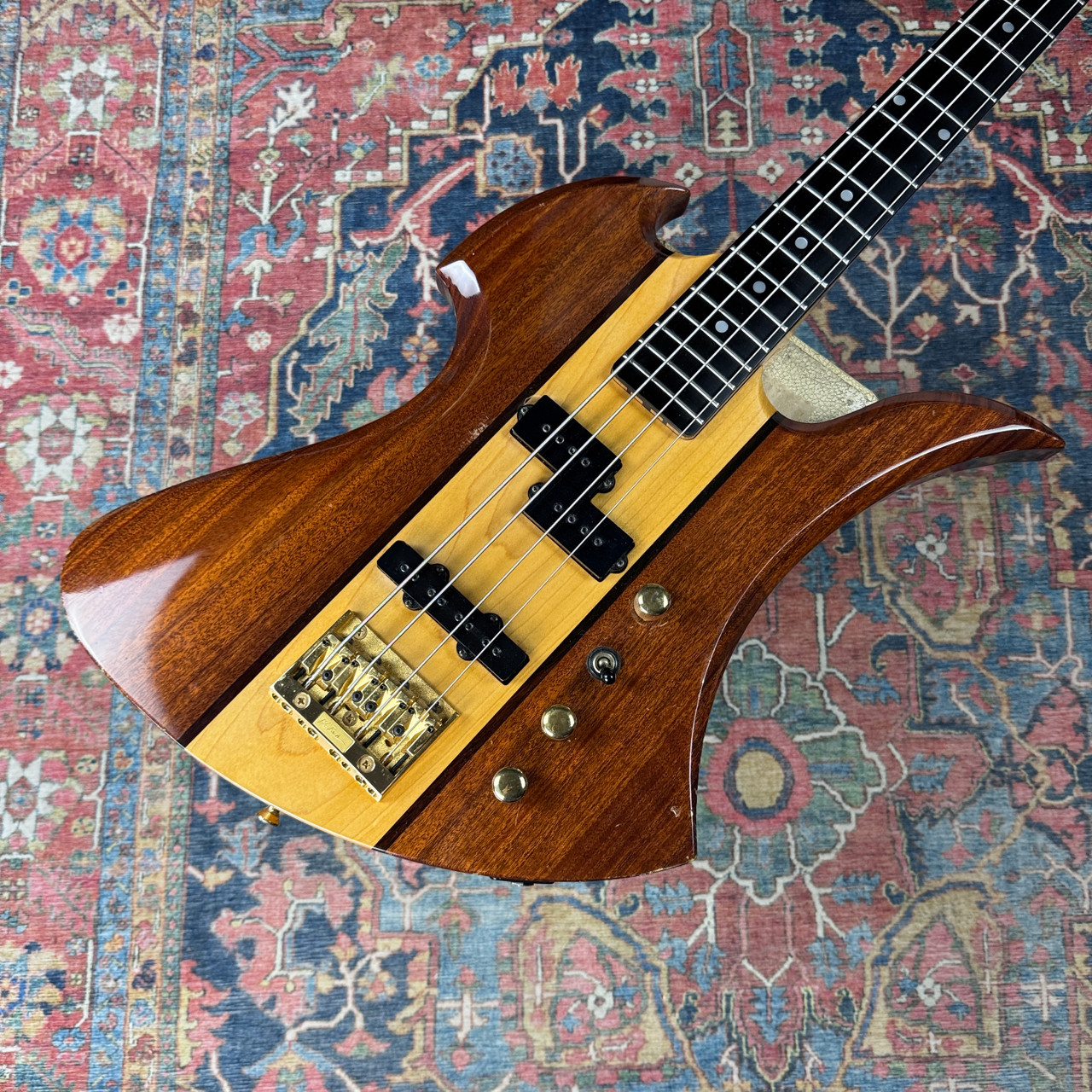 BC Rich Mockingbird Bass Model MB1007N NJ Series Super 2100 Neck