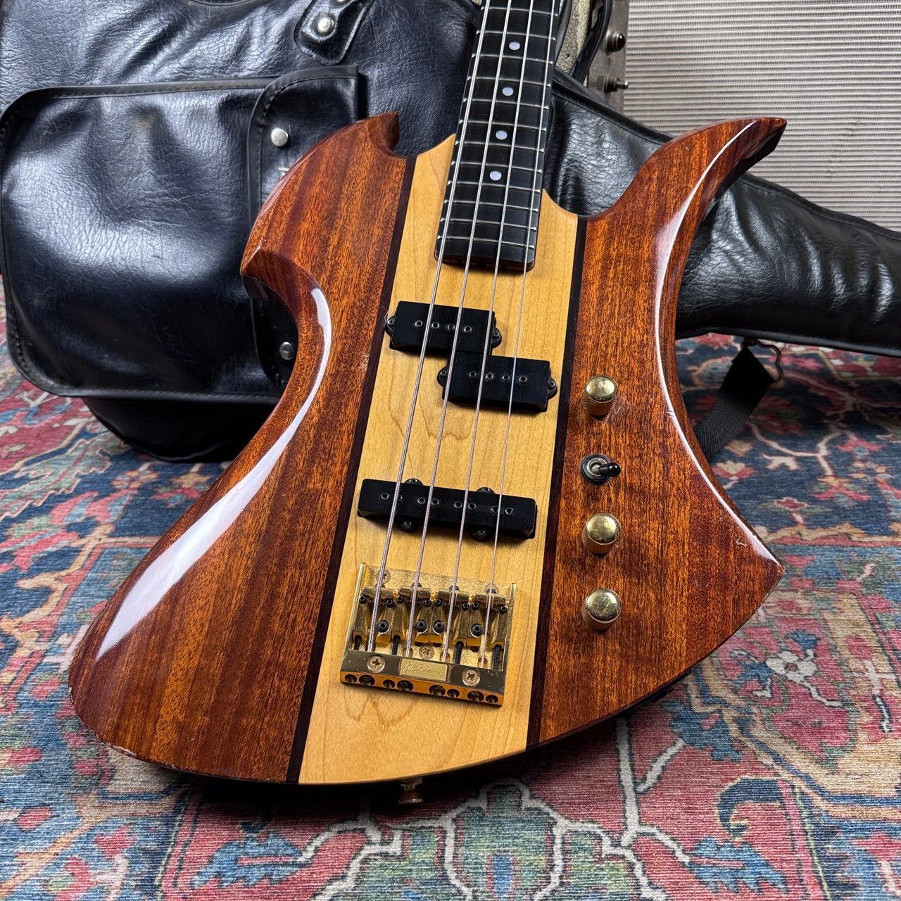 BC Rich Mockingbird Bass Model MB1007N NJ Series Super 2100 Neck