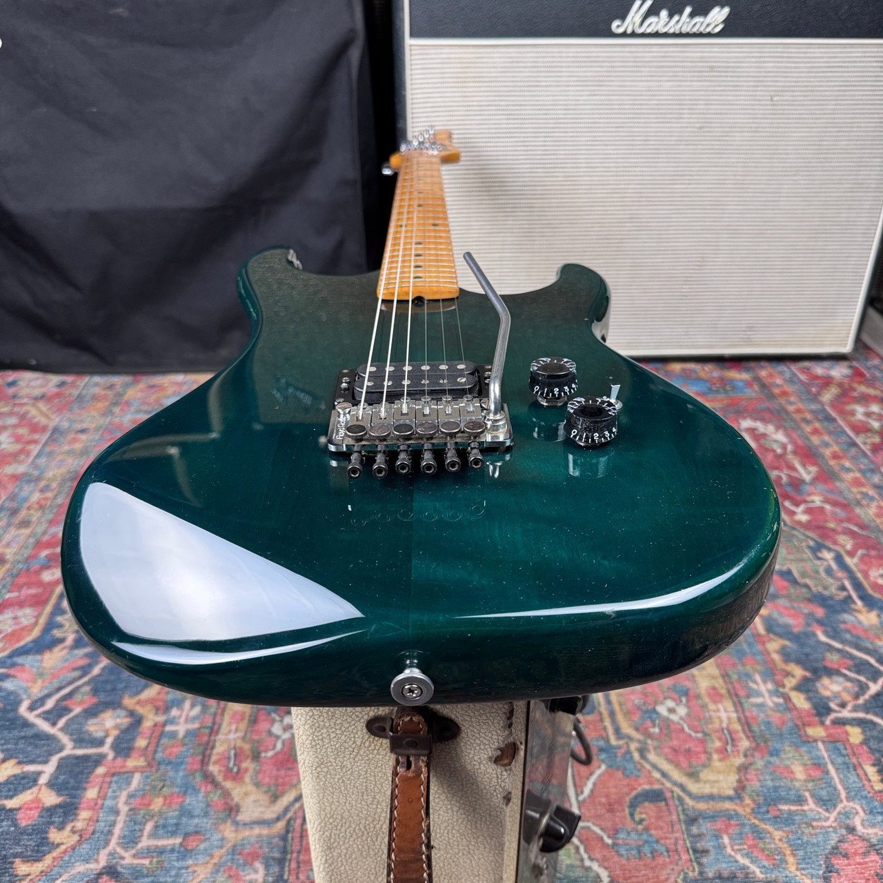 1983 Kramer Pacer Special Trans Emerald Schaller Floyd Rose - 1983