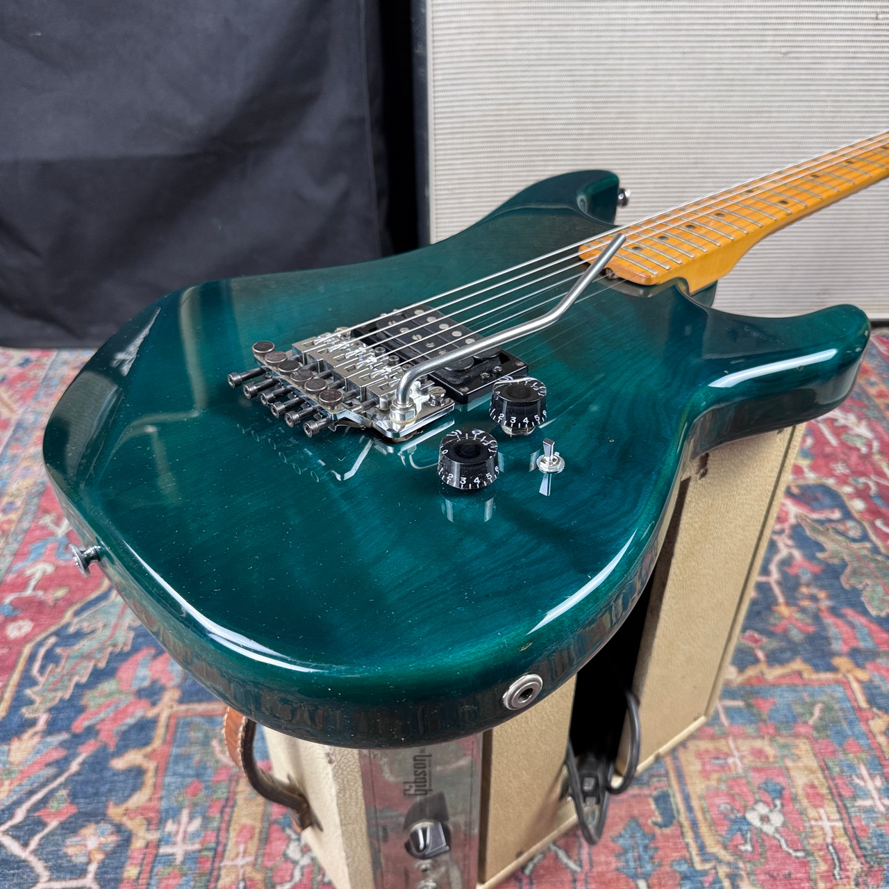 1983 Kramer Pacer Special Trans Emerald Schaller Floyd Rose - 1983