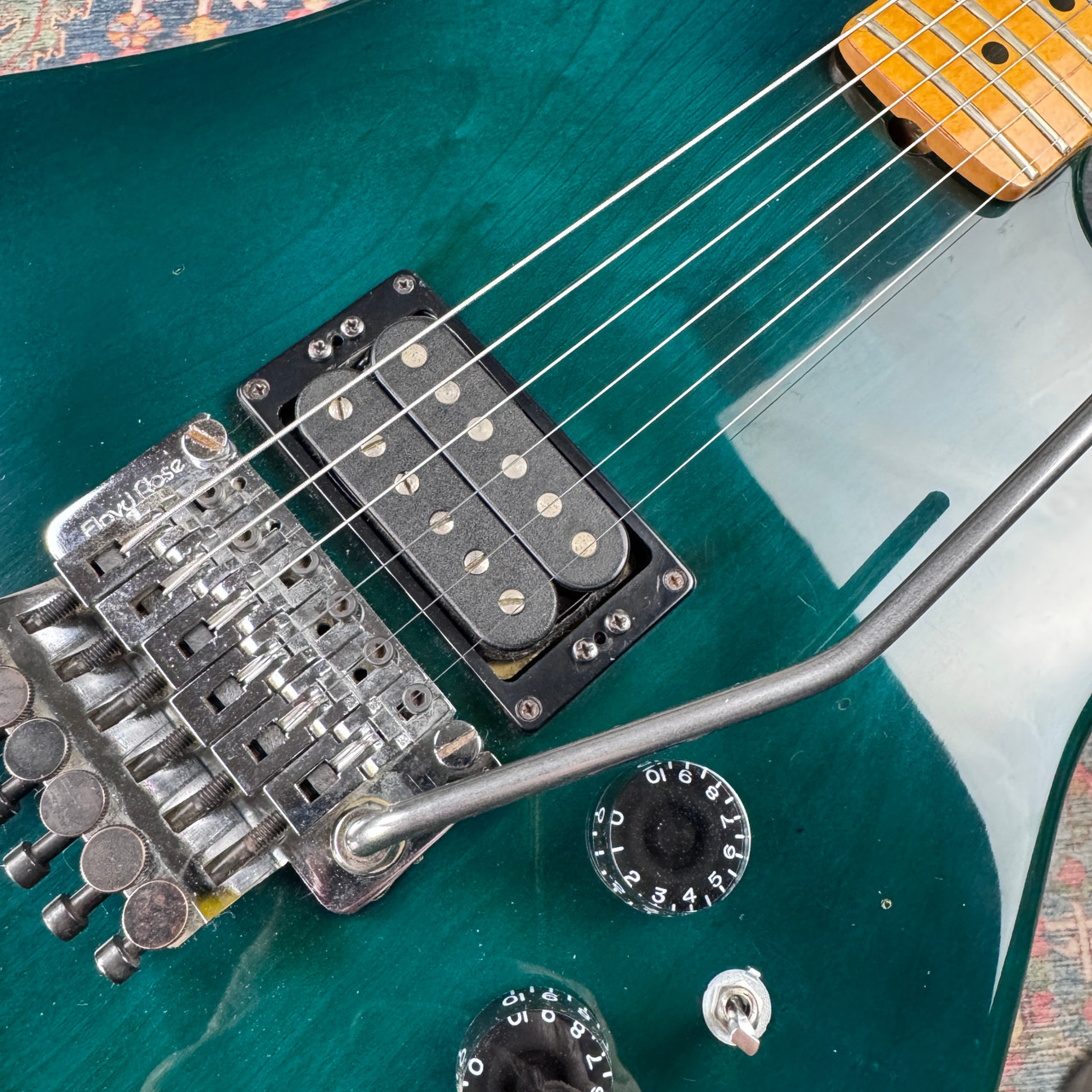 1983 Kramer Pacer Special Trans Emerald Schaller Floyd Rose - 1983