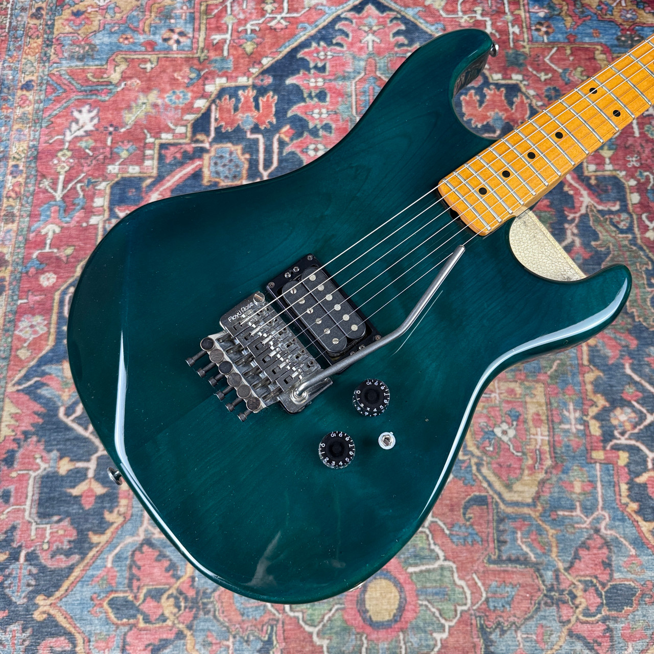 1983 Kramer Pacer Special Trans Emerald Schaller Floyd Rose - 1983