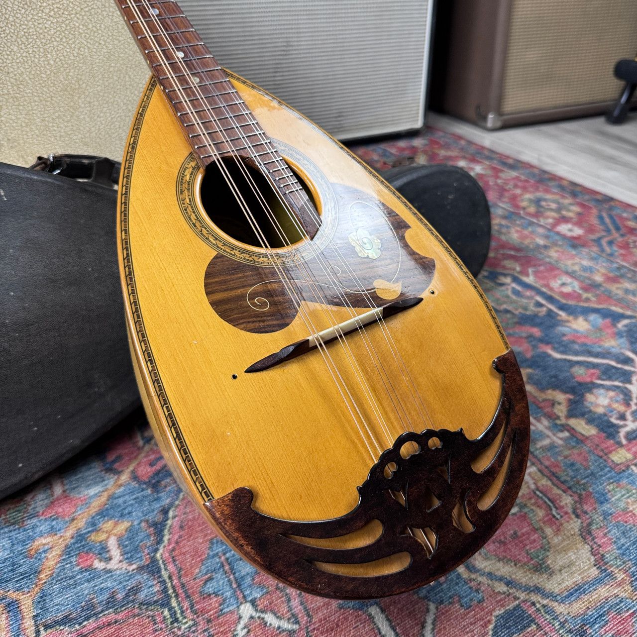 Suzuki マンドリン 1966年製 ケース付き　No.226 楽器 弦楽器 1966 Suzuki No. 226 Bowl Back Mandolin w/Hard Case