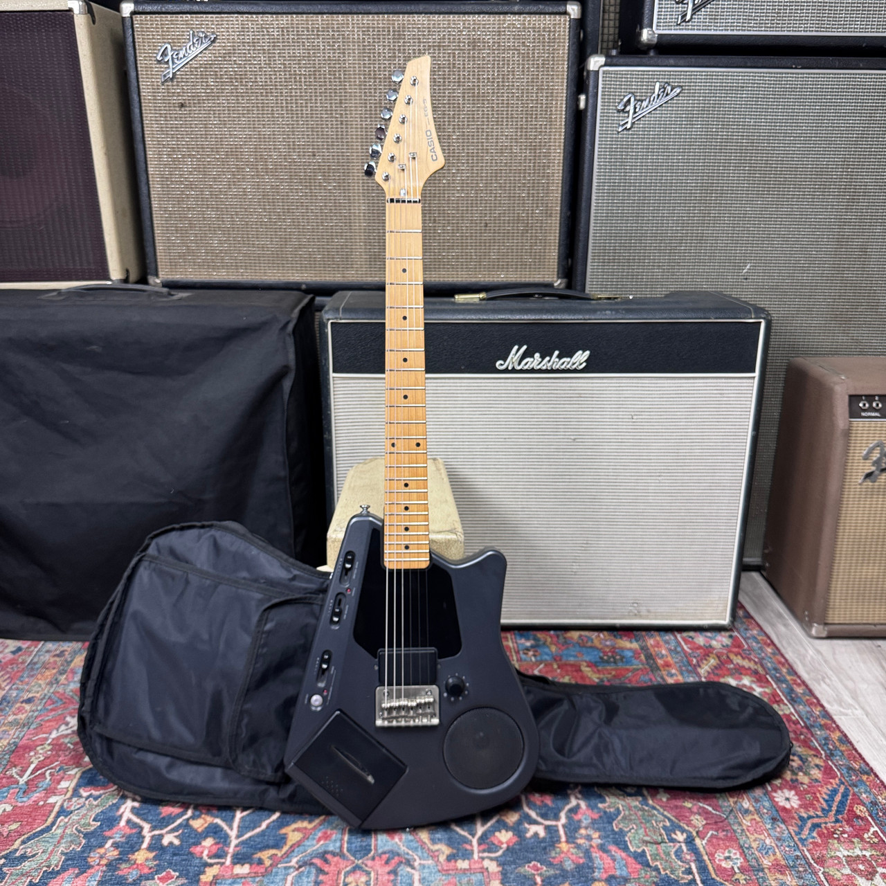 Casio EG-5 Cassette Player Recorder Guitar - 1980's