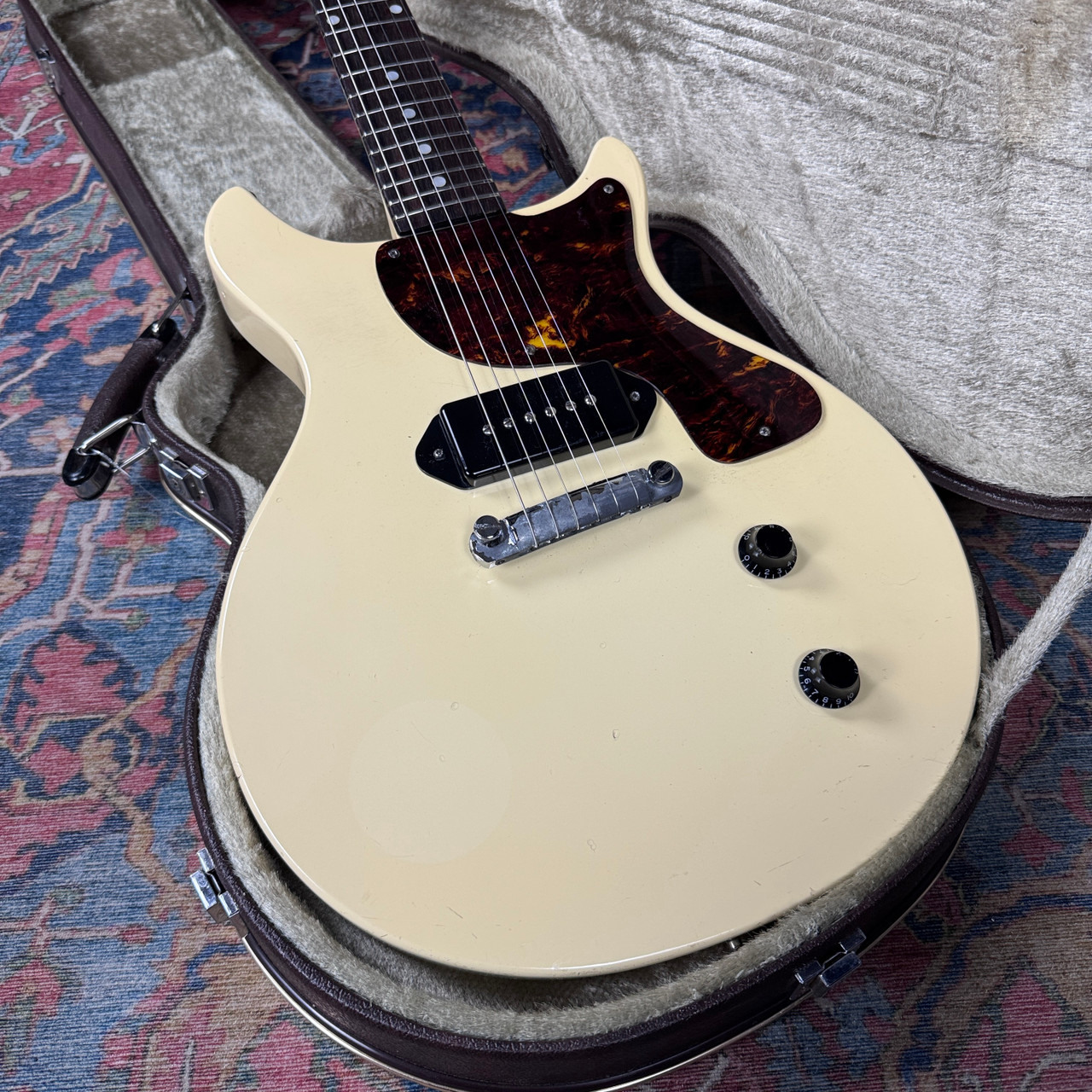 Burny Les Paul Jr FTV-50 TV Yellow w/HSC - 1970's Burny Les Paul Jr FTV-50 TV Yellow w/HSC - 1970's