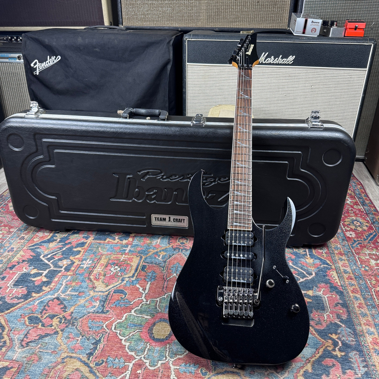 Ibanez J-Craft RG2670Z-GK Galaxy Black w/OHSC Hang Tags - 2008