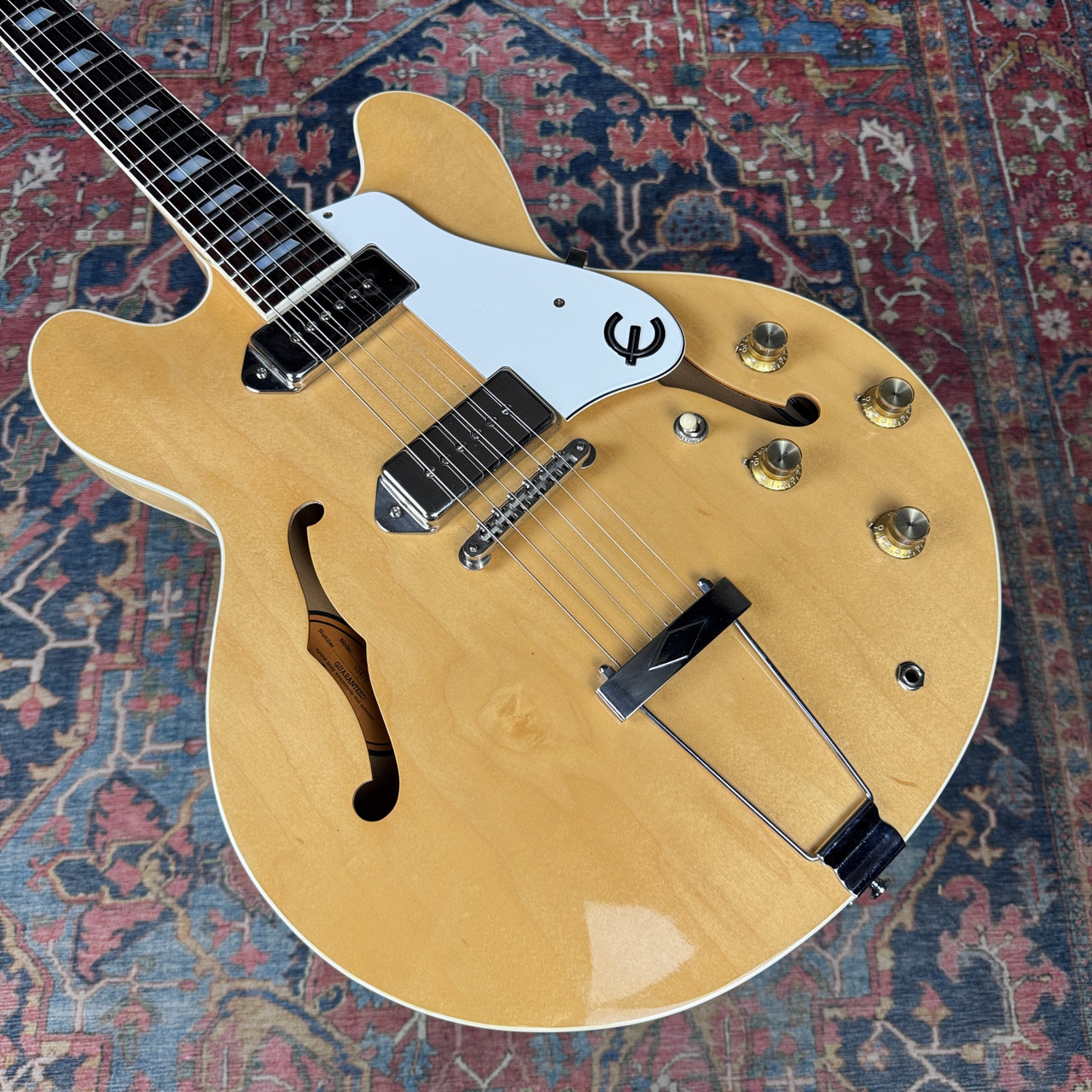 Epiphone Casino Vintage Reissue Made in Japan Terada Natural - 1996