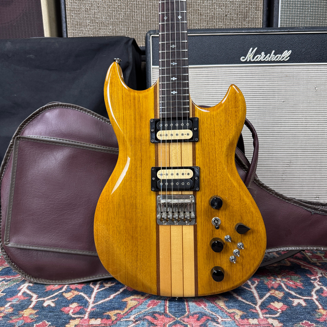 Aria Pro II Alembic Style Neck Through Model TS-500 w/Boost - 1980