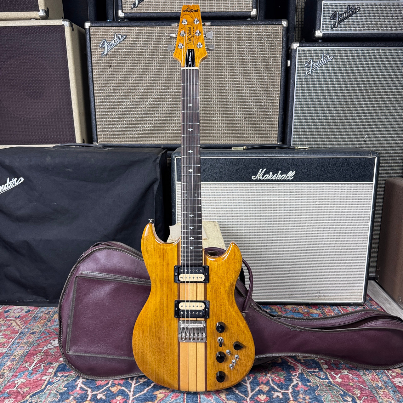 Aria Pro II Alembic Style Neck Through Model TS-500 w/Boost - 1980