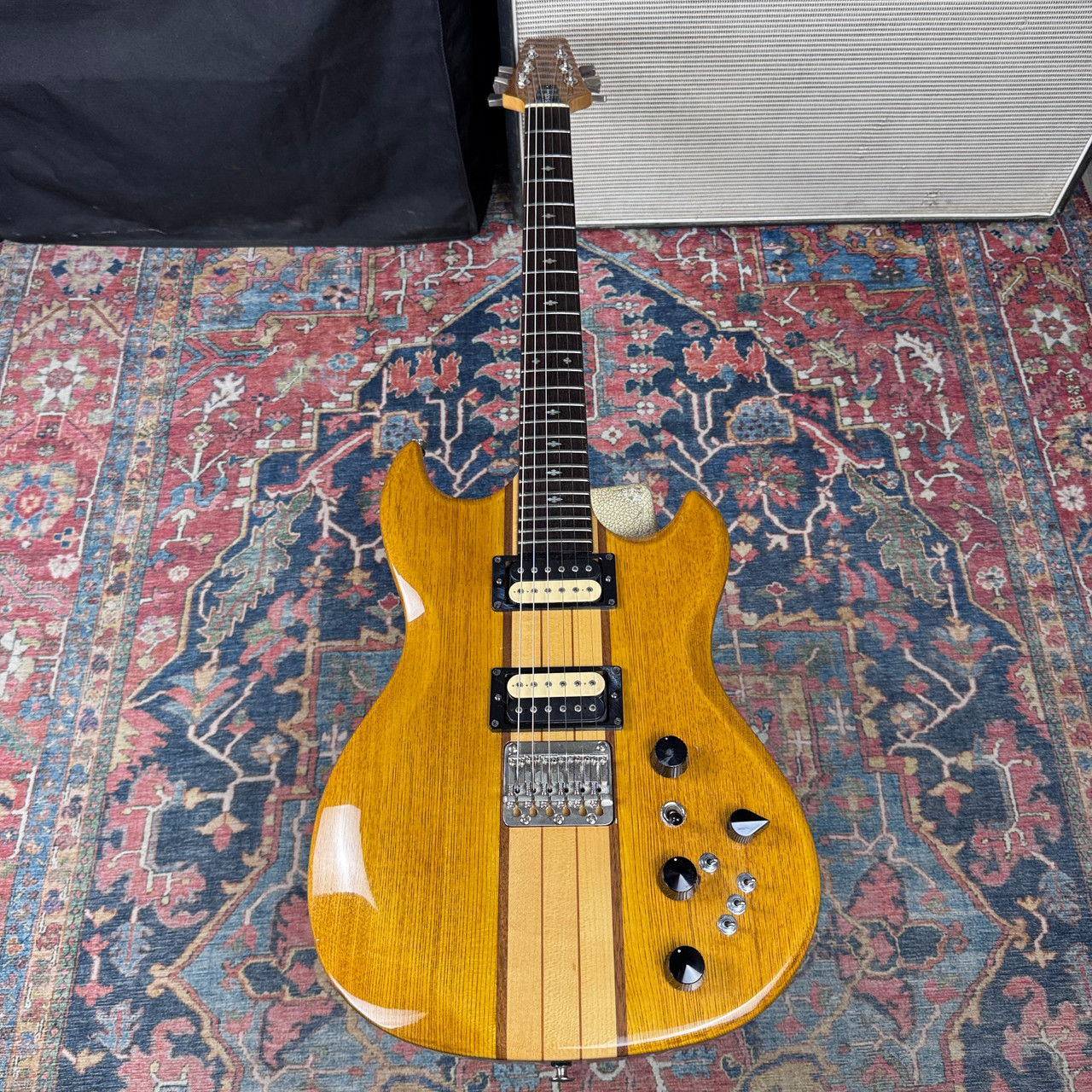 Aria Pro II Alembic Style Neck Through Model TS-500 w/Boost - 1980