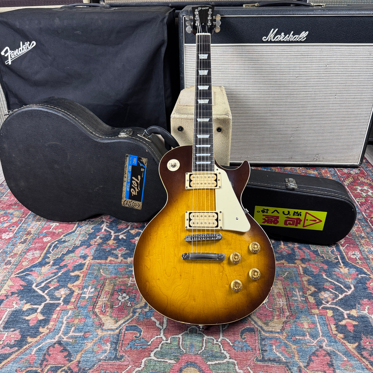Greco Les Paul Model EG-900 DiMarzio PAF Pickups Fresh Re-Fret - 1978