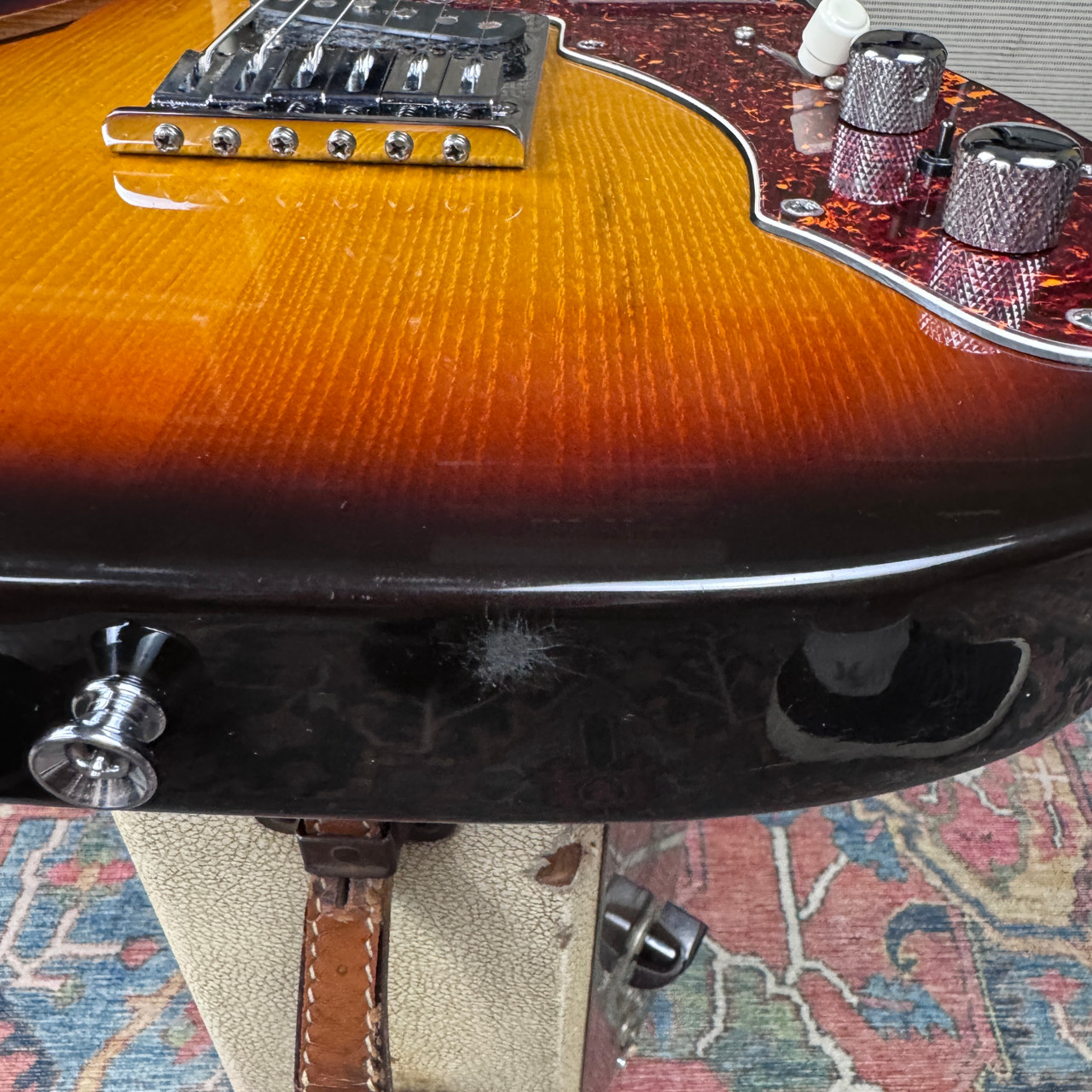 Levinson Delta Thinline Telecaster Style Ash w/VSC Active EQ - 1990's