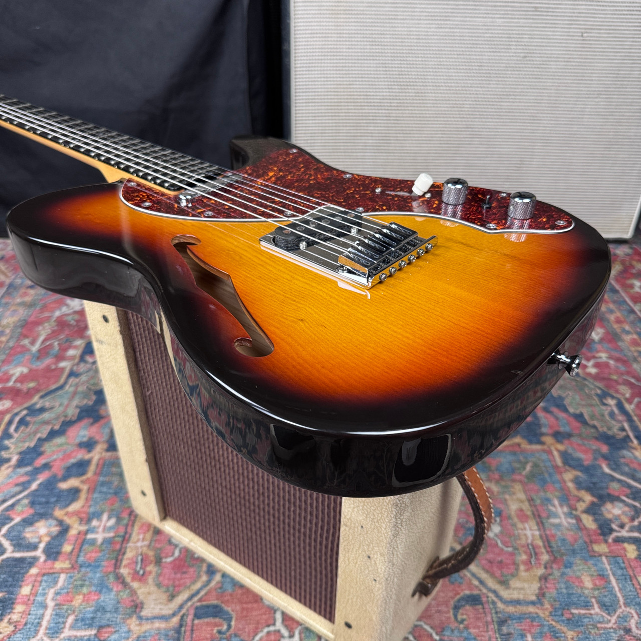 Levinson Delta Thinline Telecaster Style Ash w/VSC Active EQ - 1990's