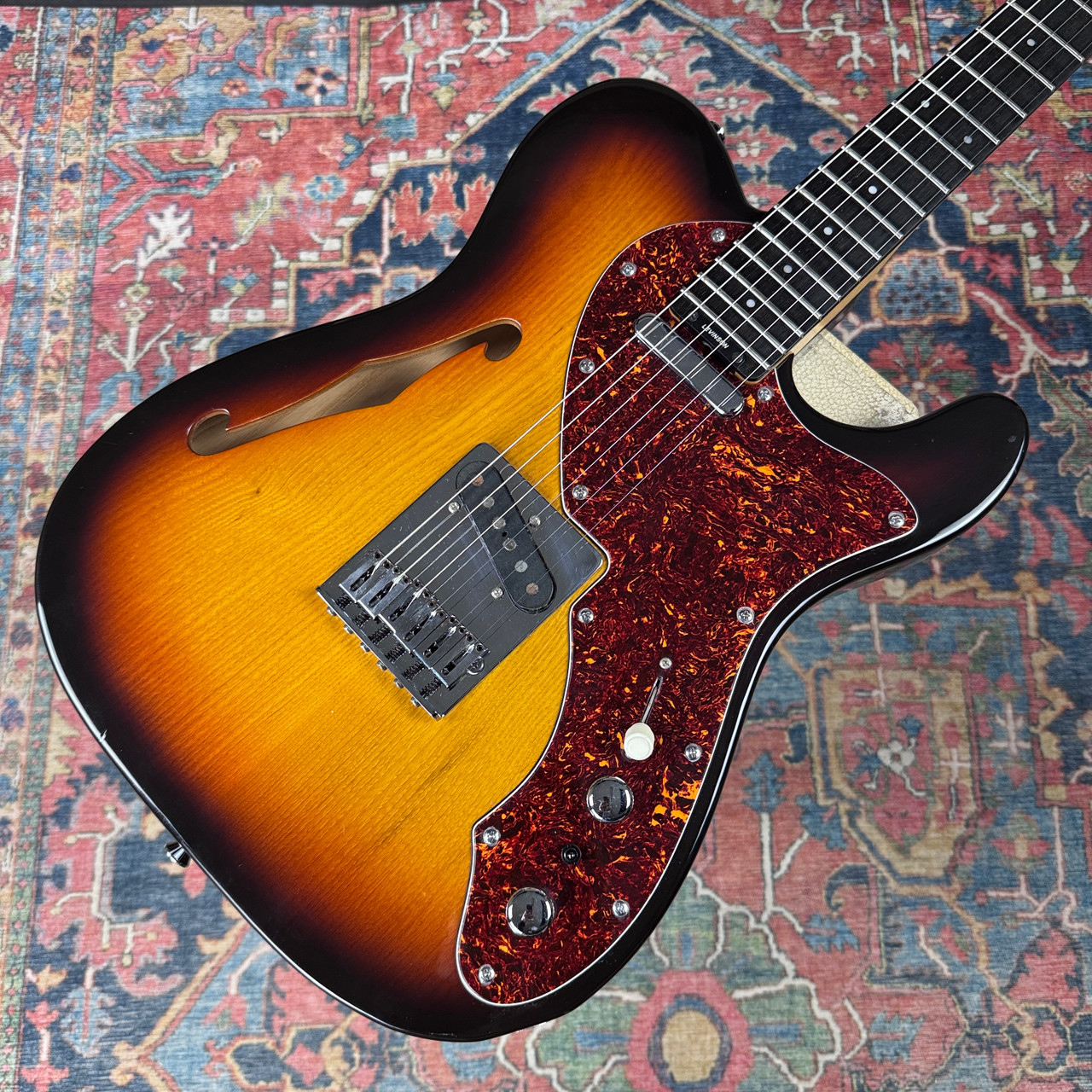 Levinson Delta Thinline Telecaster Style Ash w/VSC Active EQ - 1990's