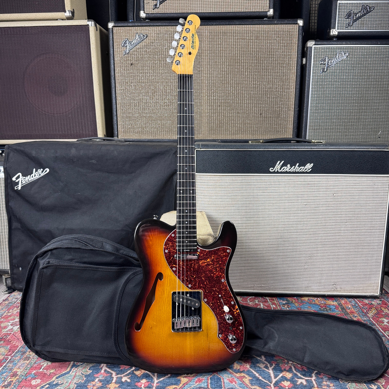 Levinson Delta Thinline Telecaster Style Ash w/VSC Active EQ - 1990's