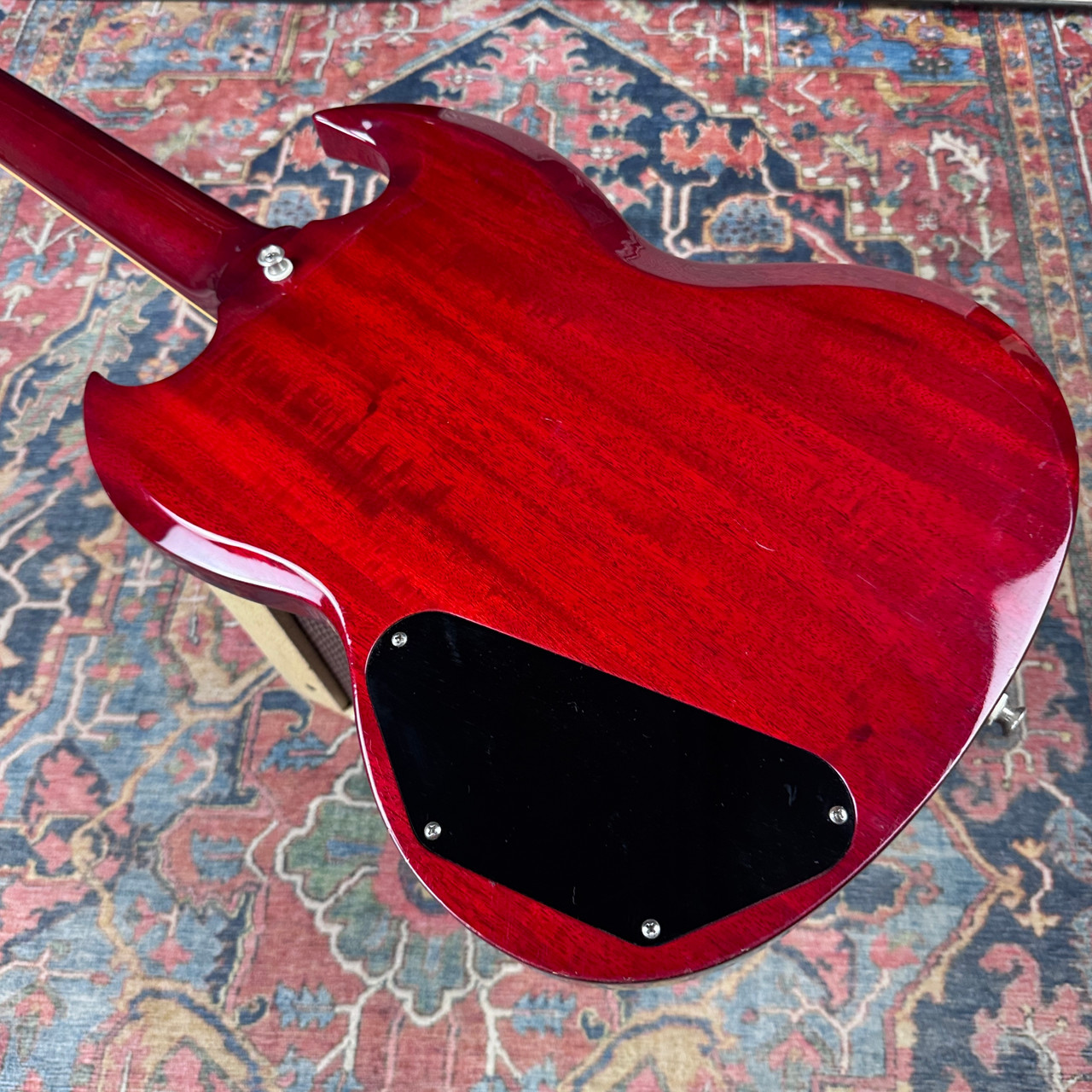 Burny '63 SG Model SG RSG-65 With VH-1 Pickups Cherry Red - 1989-90