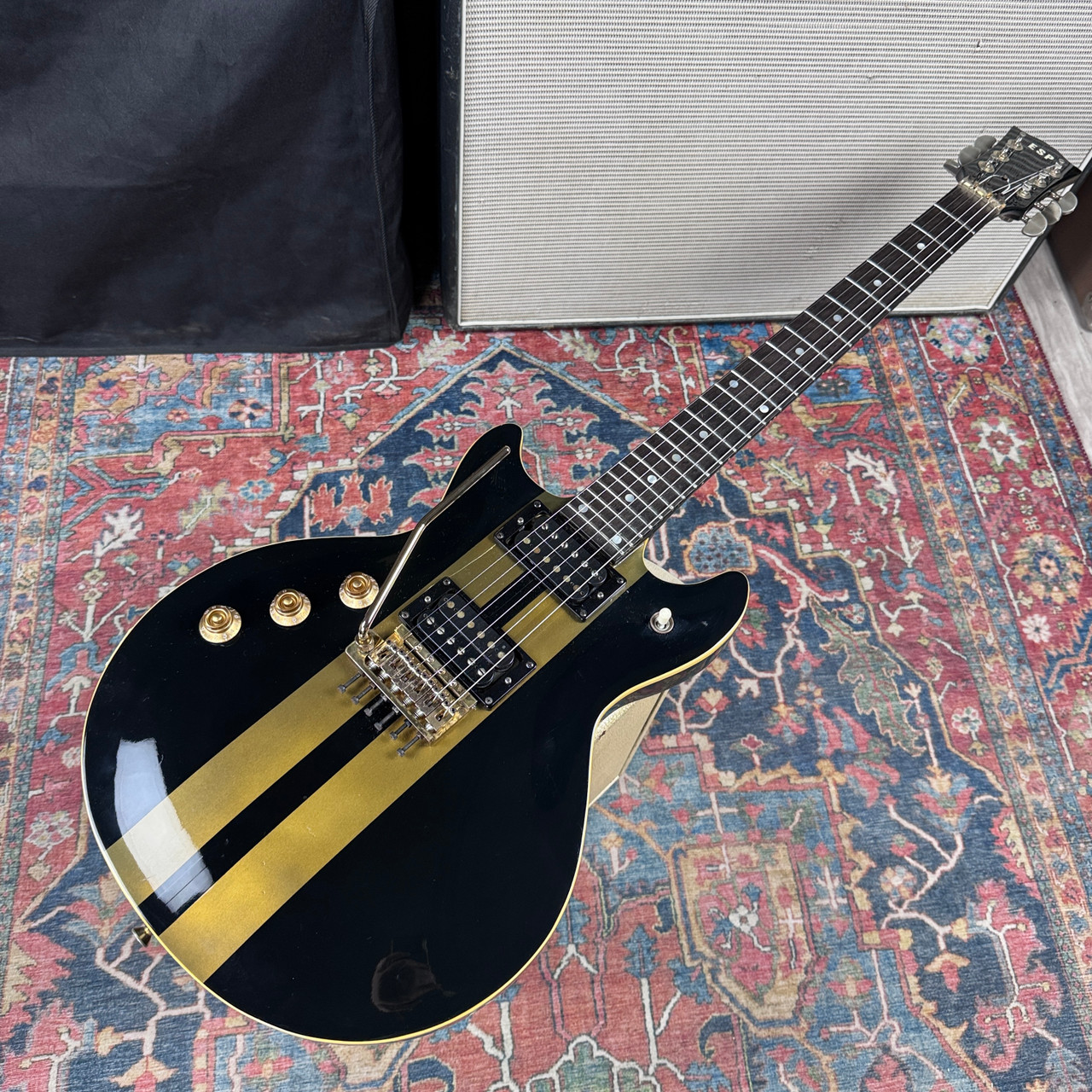 ギター ESP Custom Order ST ESP Custom Order Made Lefty Kyoji Yamamoto Artist Model Doublecut