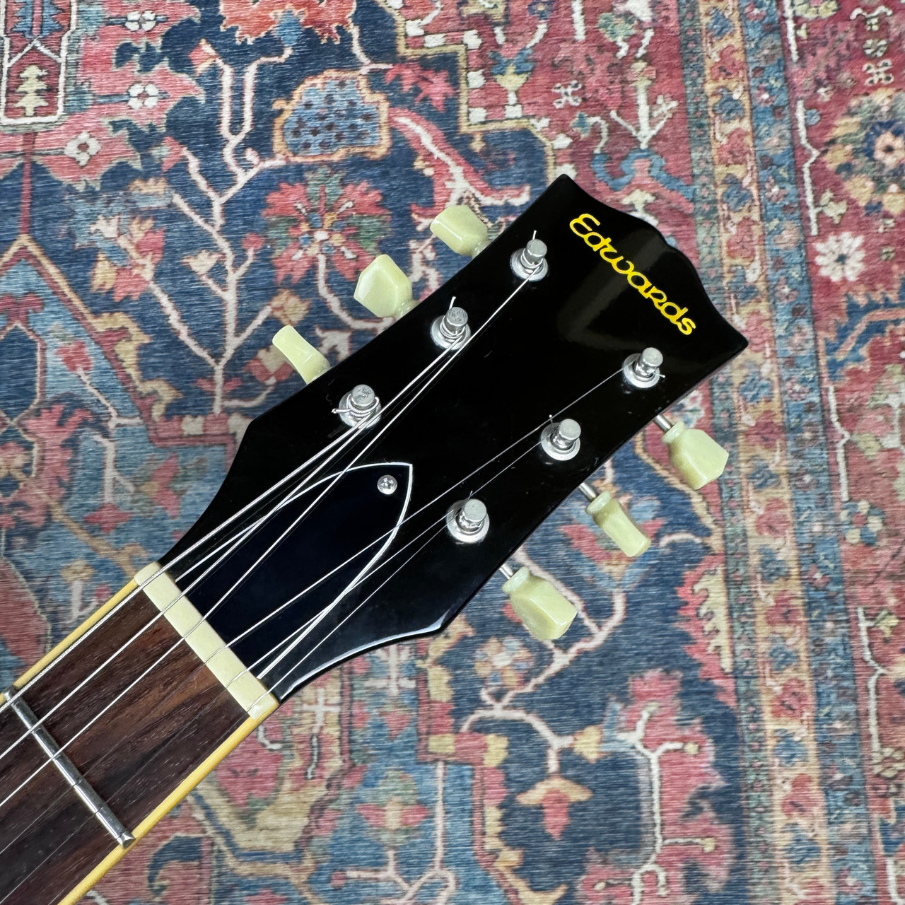 Edwards by ESP E-SA-125LTS Lacquer Carved Solid Maple Top and Back
