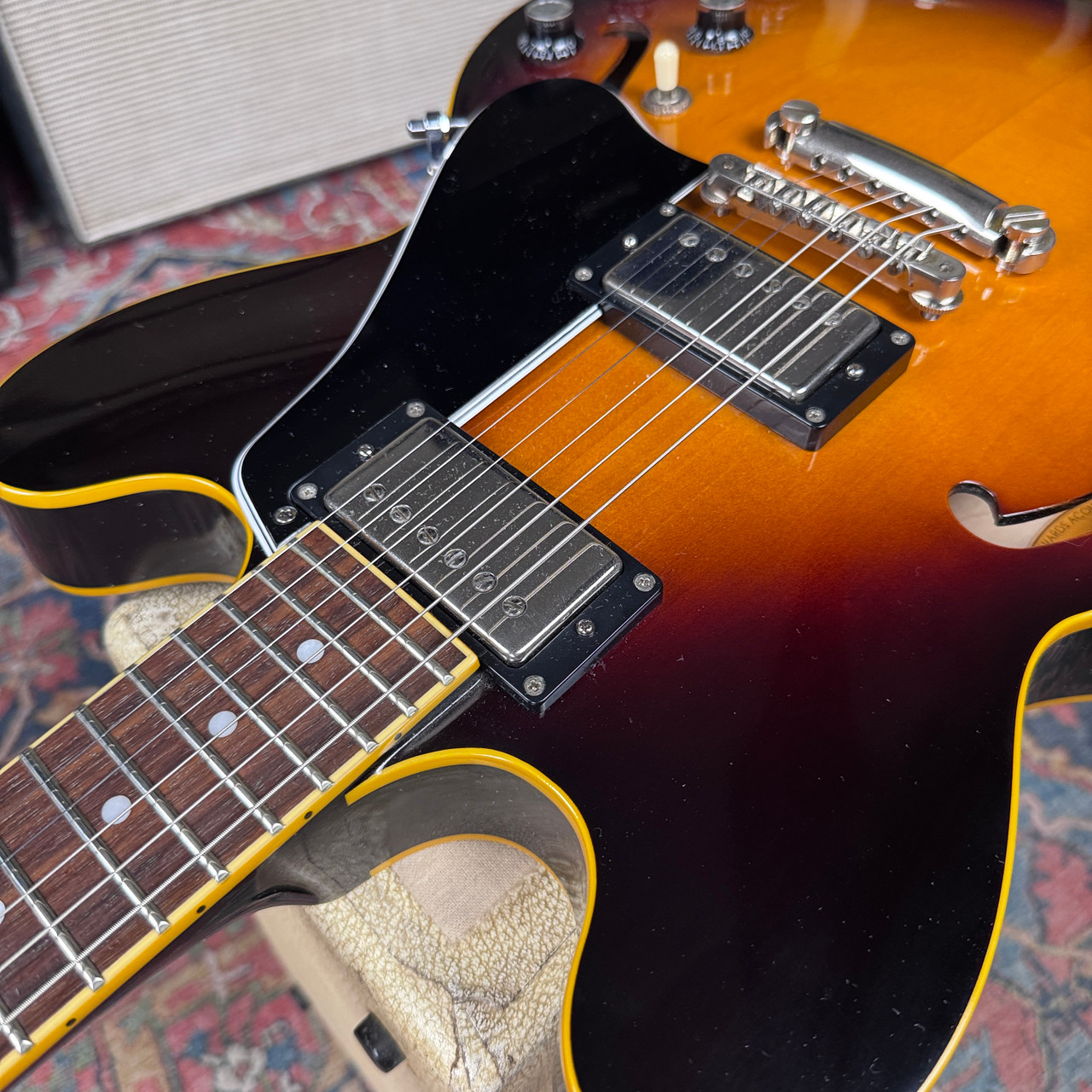 Edwards by ESP E-SA-125LTS Lacquer Carved Solid Maple Top and Back