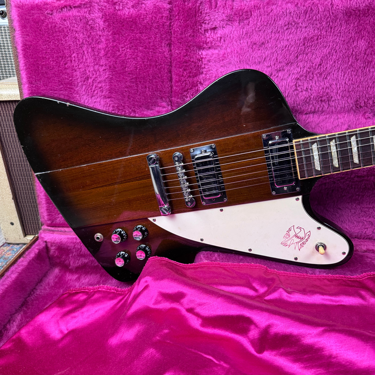 Gibson Yamano Firebird V Mini Humbuckers Banjo Pegs - 1994