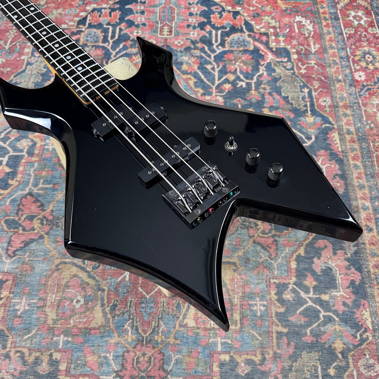 BC Rich Warlock Bass Model WB-2X Super 2100 Neck - 1989