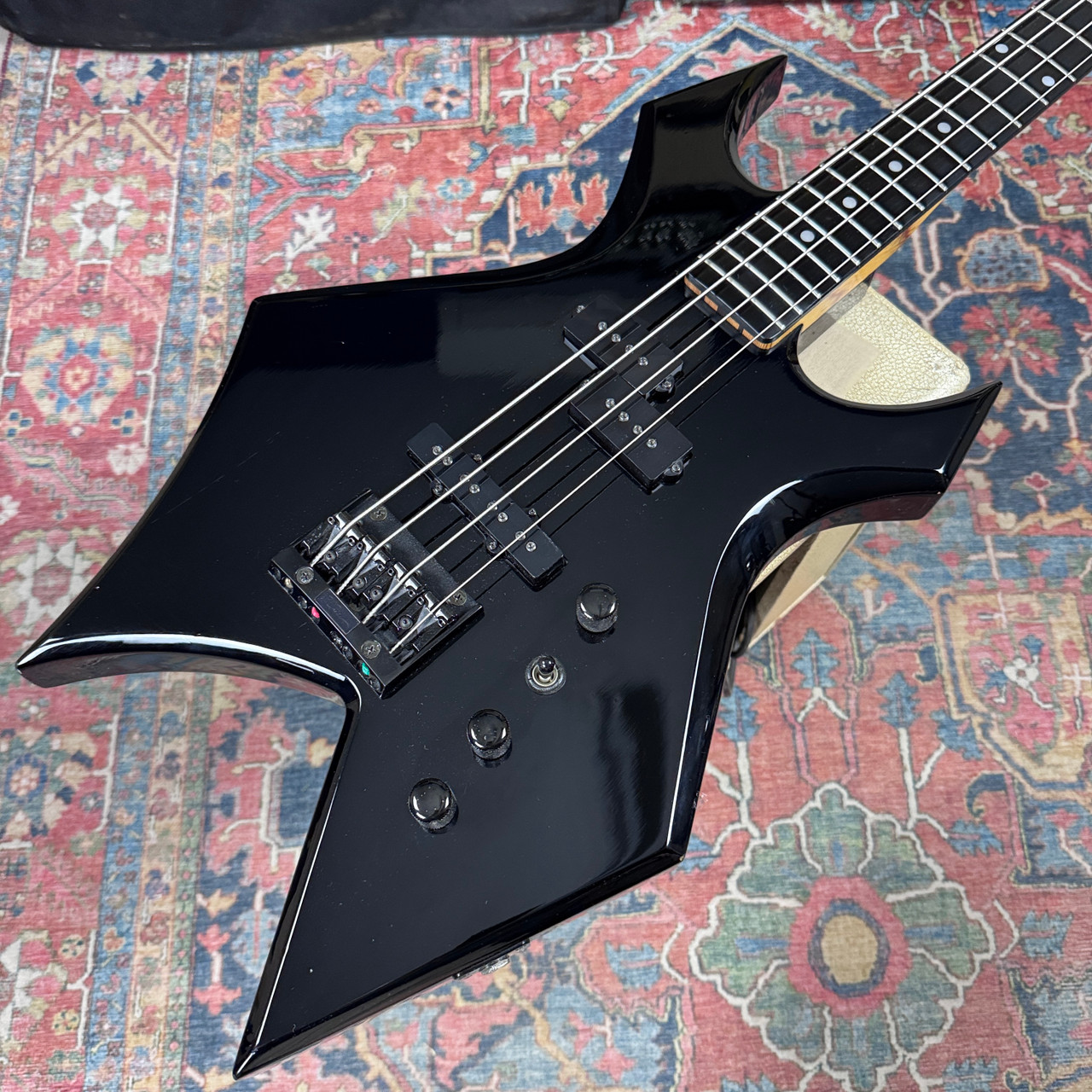 BC Rich Warlock Bass Model WB-2X Super 2100 Neck - 1989