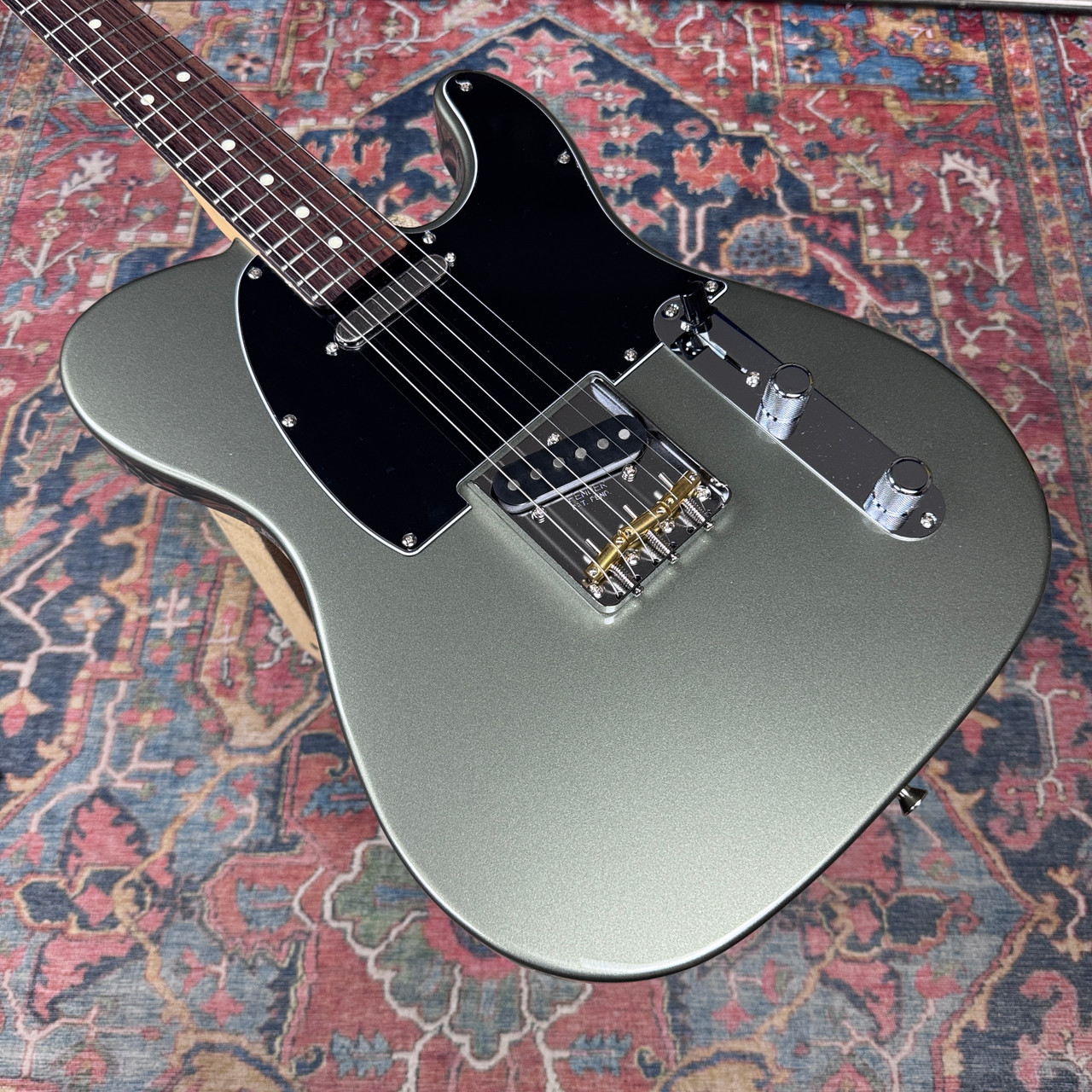 Fender Shimokura FSR Hybrid II Telecaster Jasper Olive Metallic w