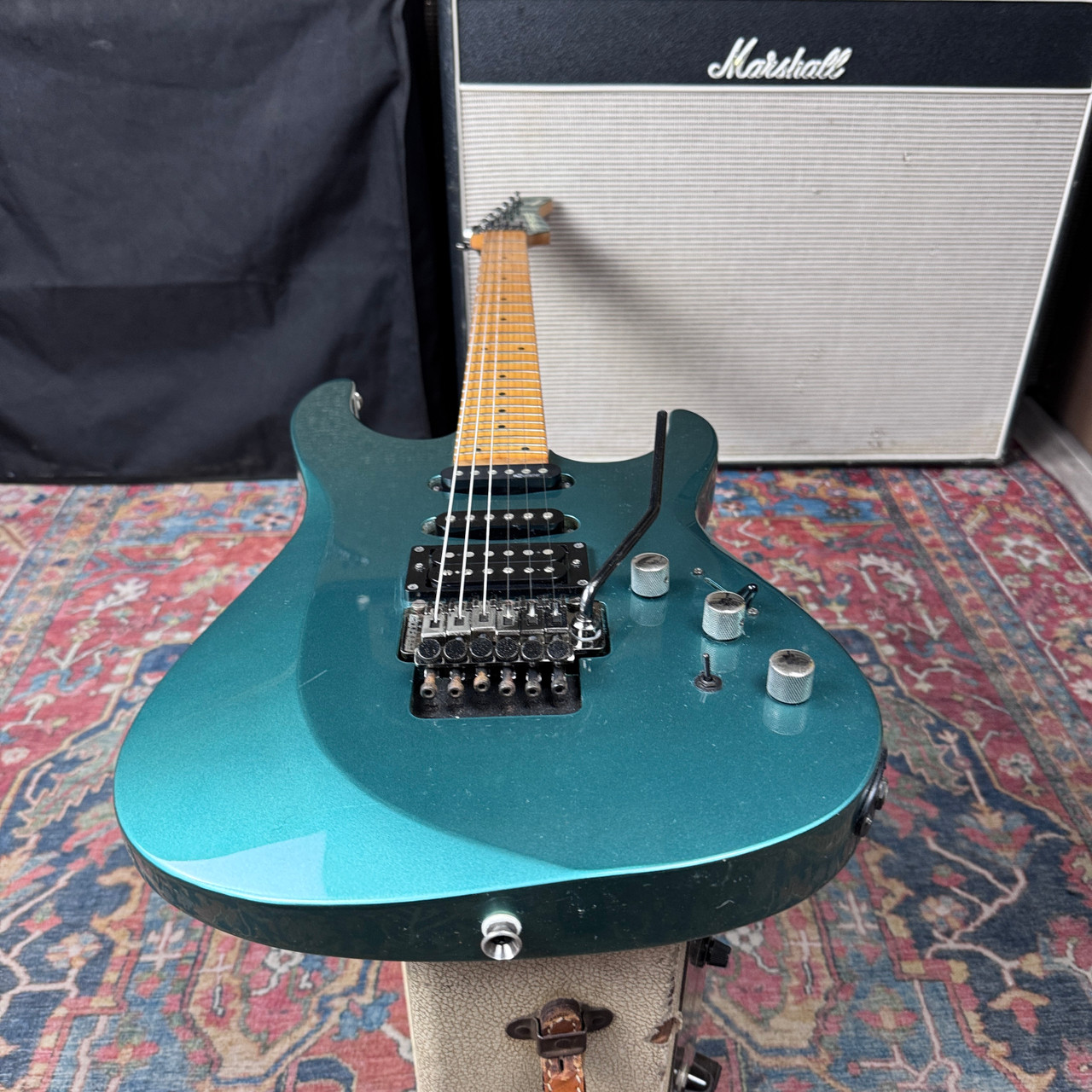 Fernandes Revolver FR-55S Sustainer Lite Series Teal Green Made in
