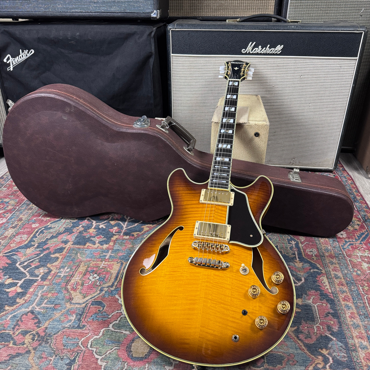 Ibanez AS-200 Art Star Semi-Hollow Body Violin Sunburst - 2001