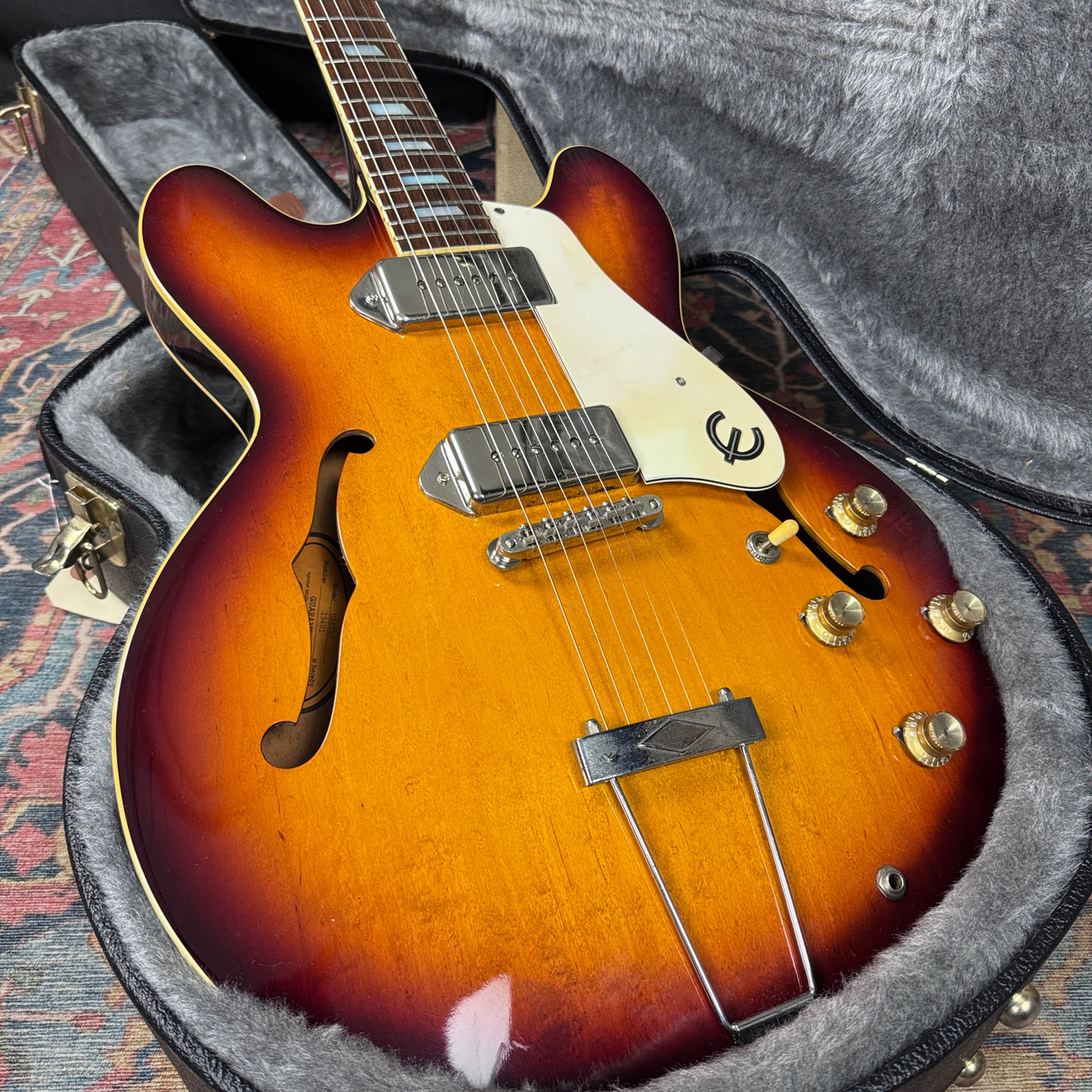 1991 Epiphone Sunburst Casino Pre-Elitist Made in Japan Terada HSC