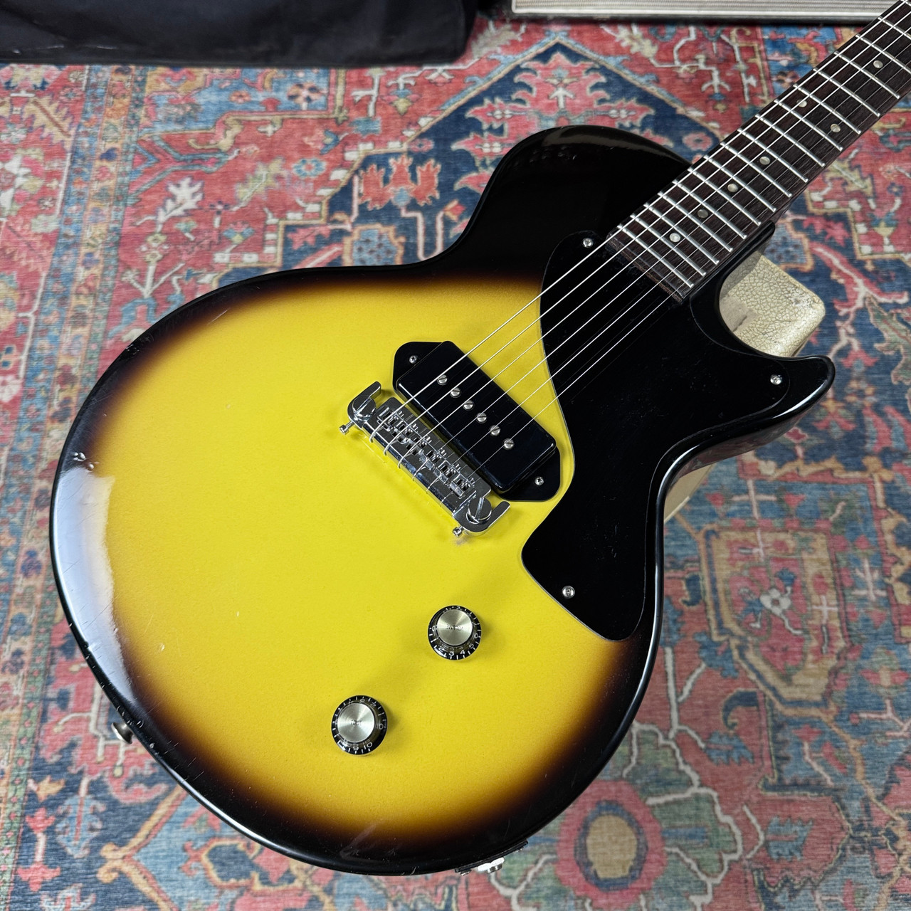 Burny Rock'n Roll Version Les Paul Junior RLJ-55 Brown Sunburst