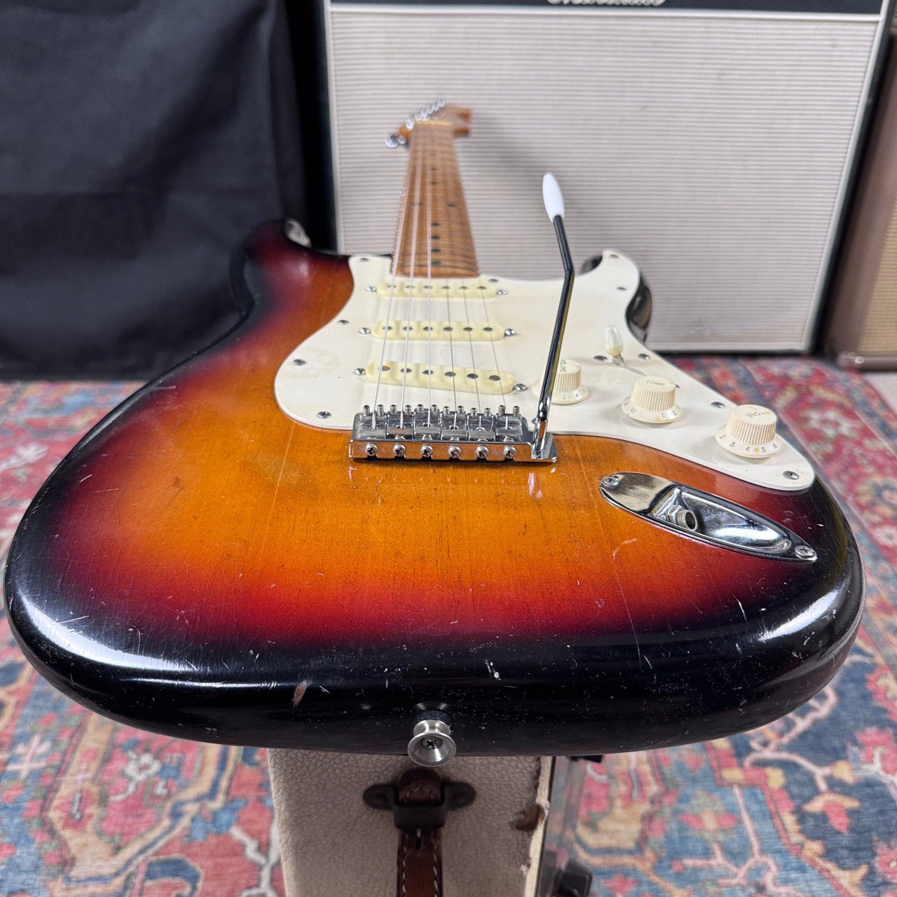 Fernandes FST-120VXS Stone Loge Vintage Series Stratocaster