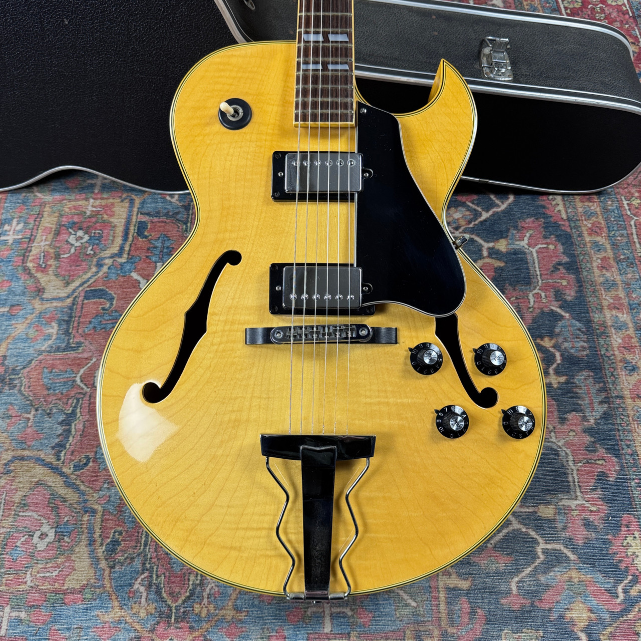 Greco ES-175 Hollow Body Model N60 Natural MIJ Fujigen - 1976