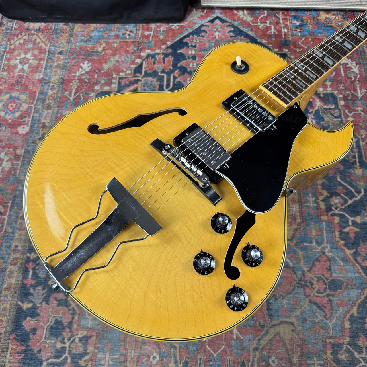 Greco ES-175 Hollow Body Model N60 Natural MIJ Fujigen - 1976