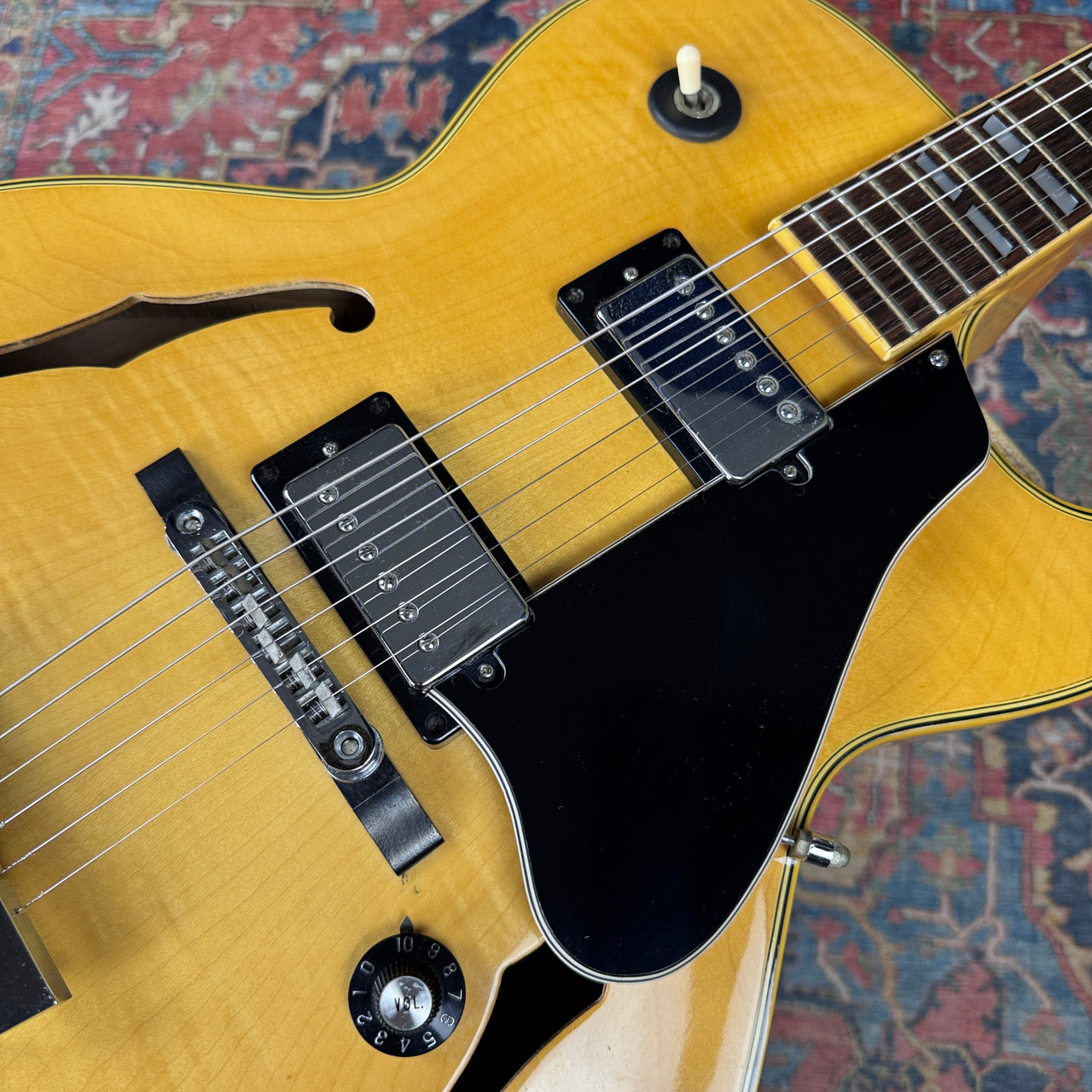 Greco ES-175 Hollow Body Model N60 Natural MIJ Fujigen - 1976