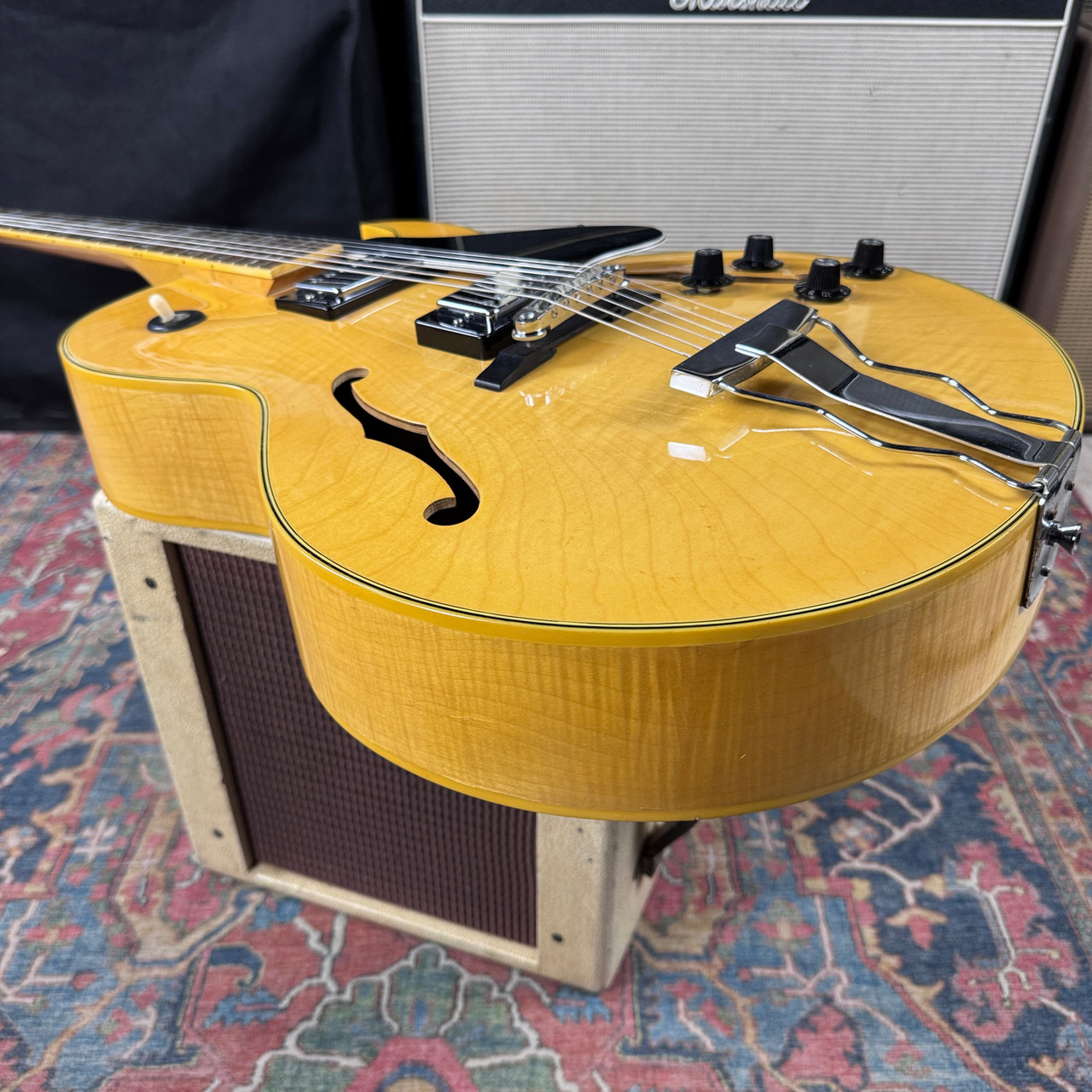 Greco ES-175 Hollow Body Model N60 Natural MIJ Fujigen - 1976