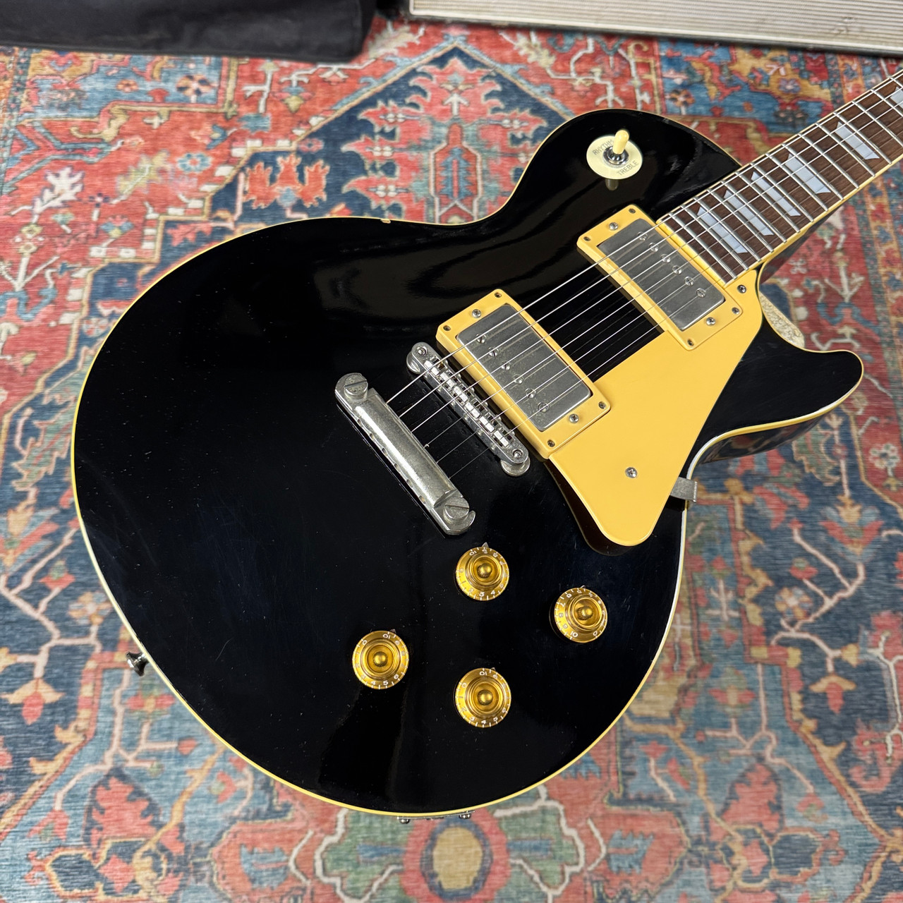 1981 Yamaha Lawsuit Studio Lord Model SL450S Open Book Headstock