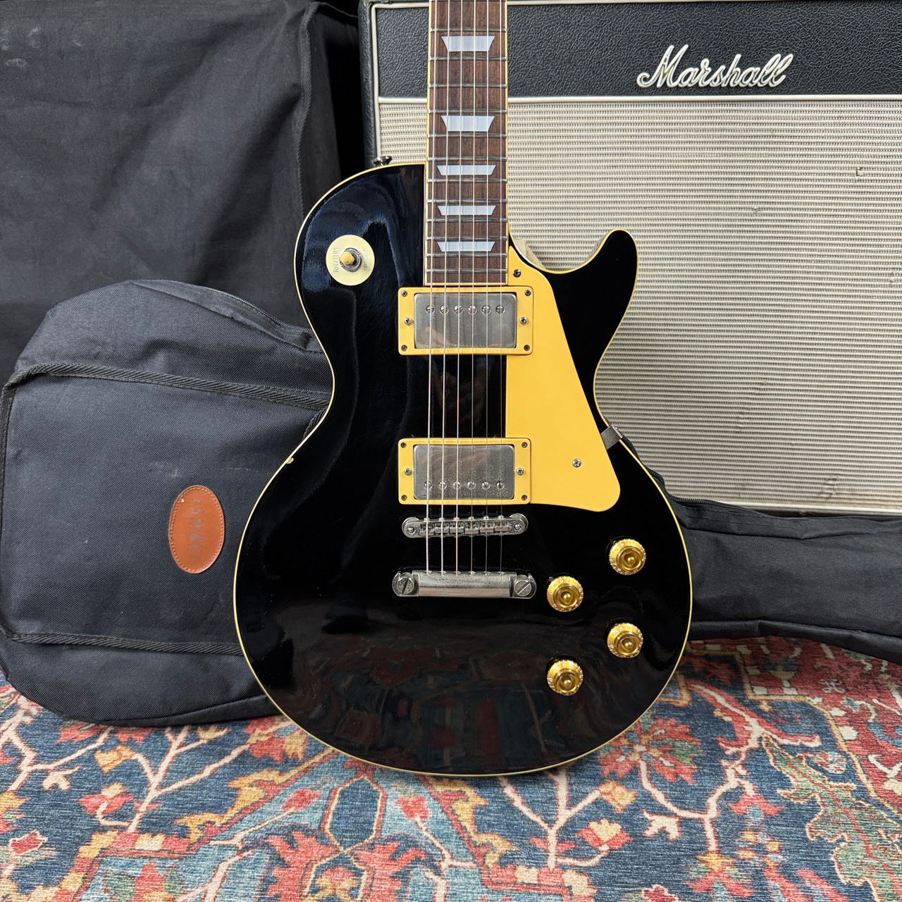 1981 Yamaha Lawsuit Studio Lord Model SL450S Open Book Headstock