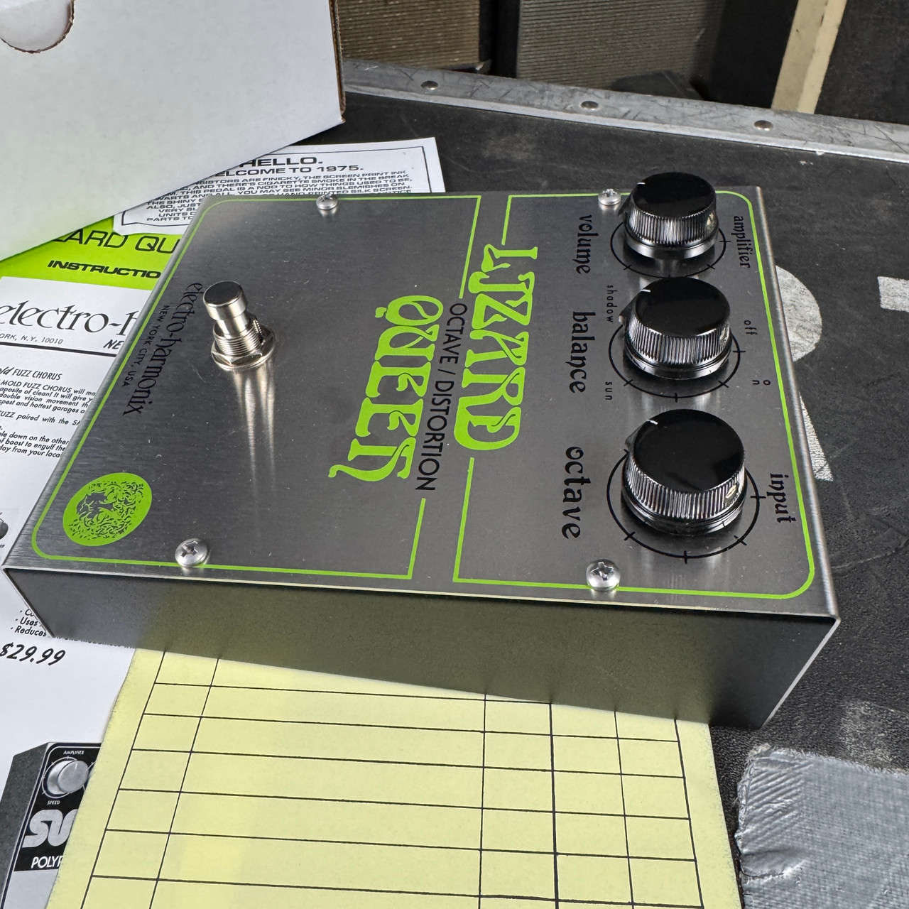 Electro-Harmonix Lizard Queen Octave Fuzz Pedal by JHS - #868