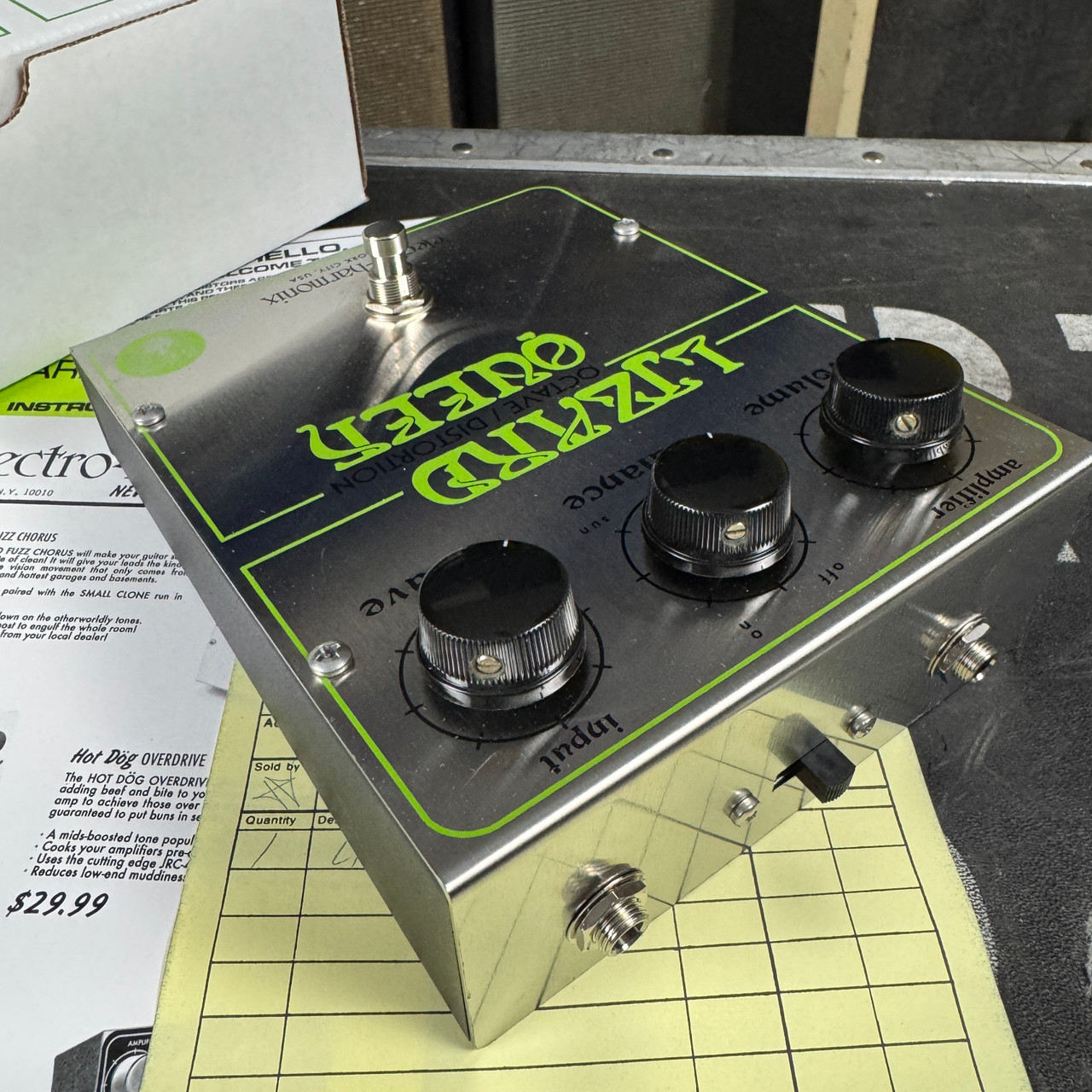 Electro-Harmonix Lizard Queen Octave Fuzz Pedal by JHS - #868