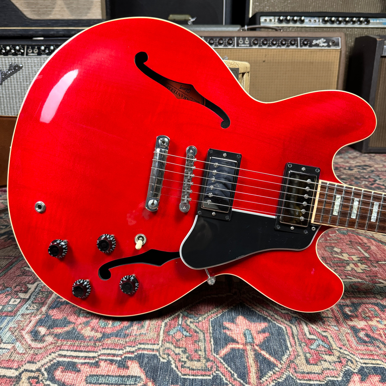 2016 Gibson Memphis ES-335 Block Cherry