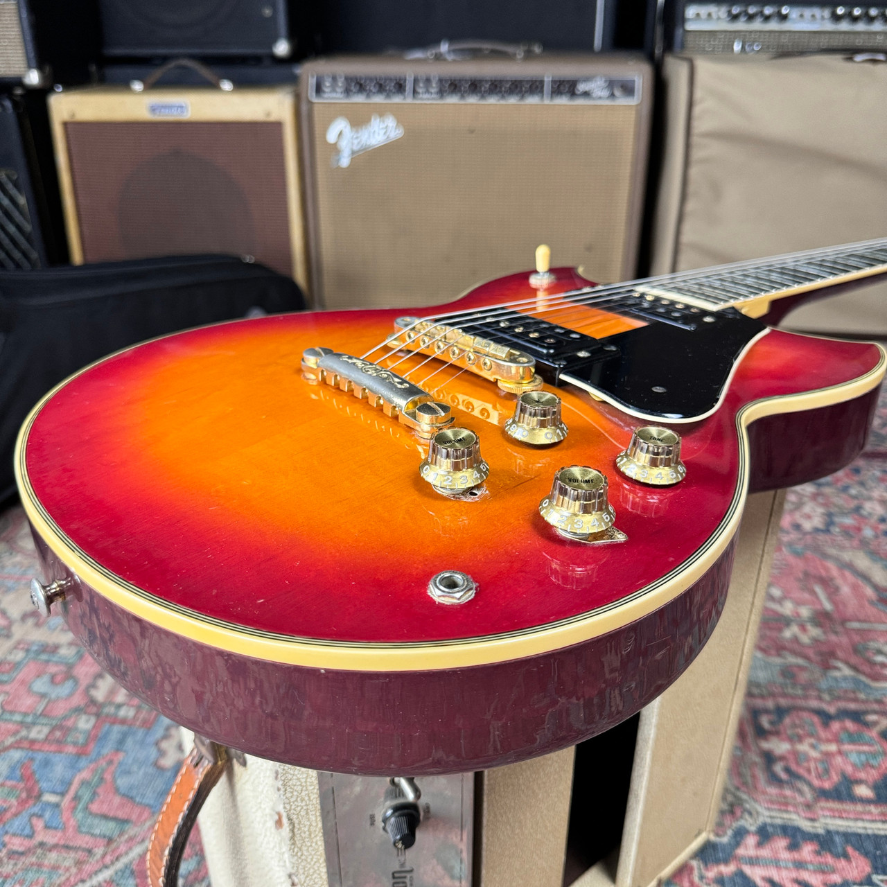 1983 Yamaha SG-1000 *100% Original* Double Cutaway Solid Body Sunburst