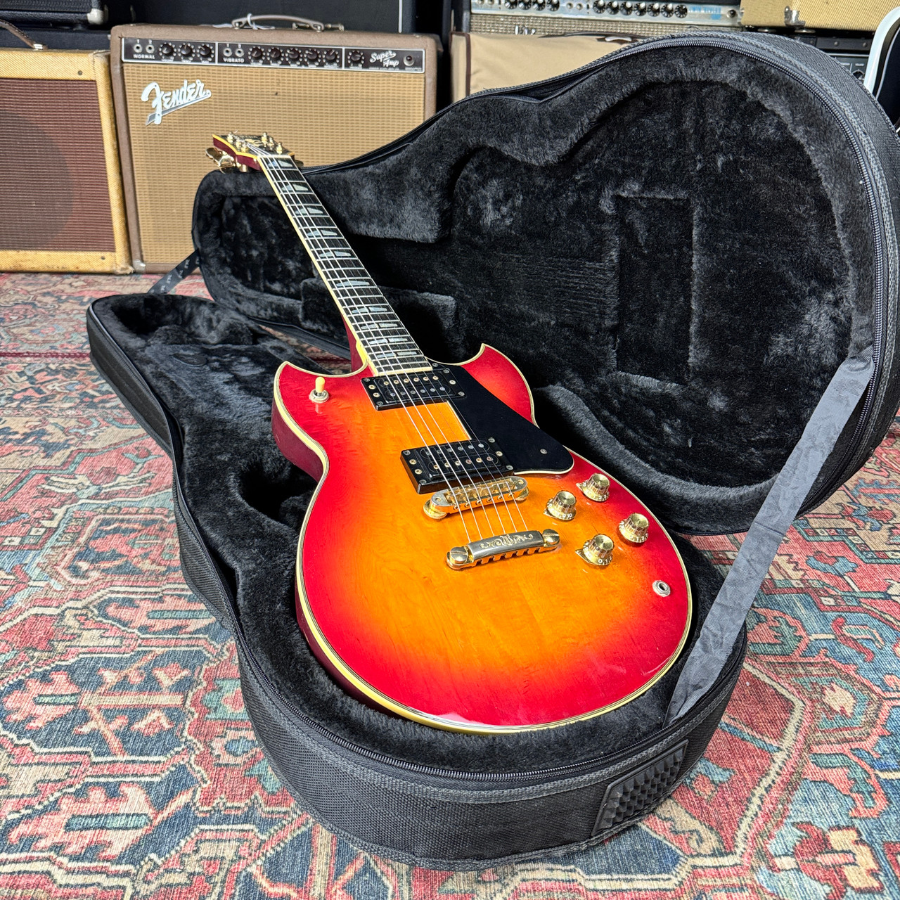 1983 Yamaha SG-1000 *100% Original* Double Cutaway Solid Body Sunburst -  Northwest Vintage Guitars