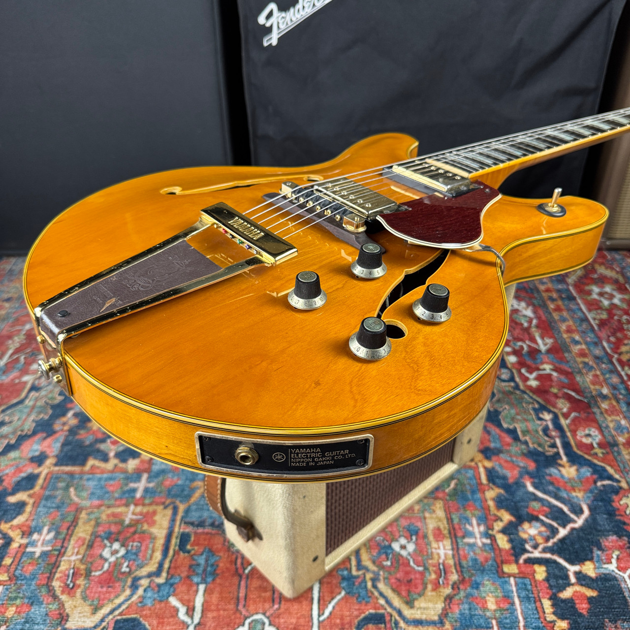クラシックギター（YAMAHA） 1974 Yamaha SA90 Semi Hollow Natural 100% Original w/OHSC