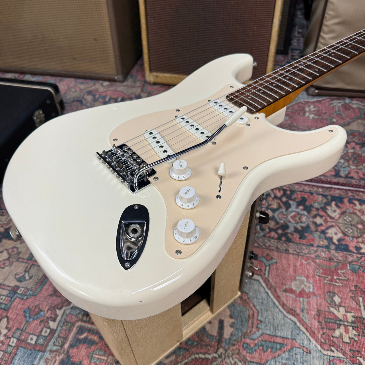 1983 JV Squier by Fender Stratocaster Contemporary Series -Olympic