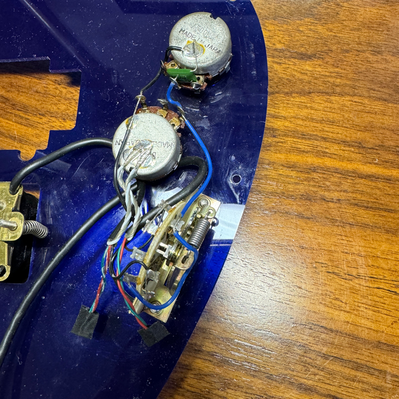 Tokai Talbo loaded pickguard