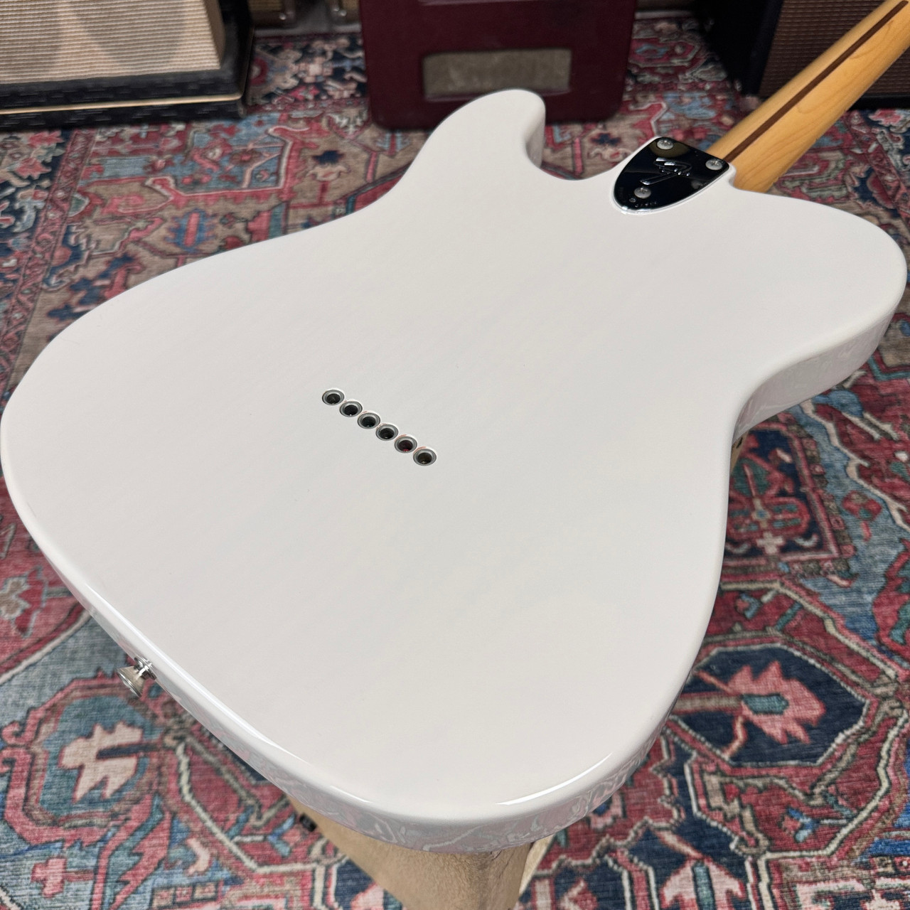 7.2 lbs* Fender Custom Telecaster 2013 TC72 Arctic White